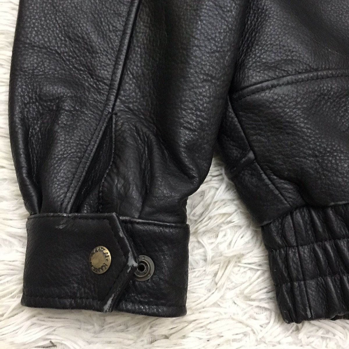 Vintage VINTAGE NANKAI MOTORCYLE TOP FASHION LEADER RIDING JACKET Size US L / EU 52-54 / 3 - 3 Thumbnail