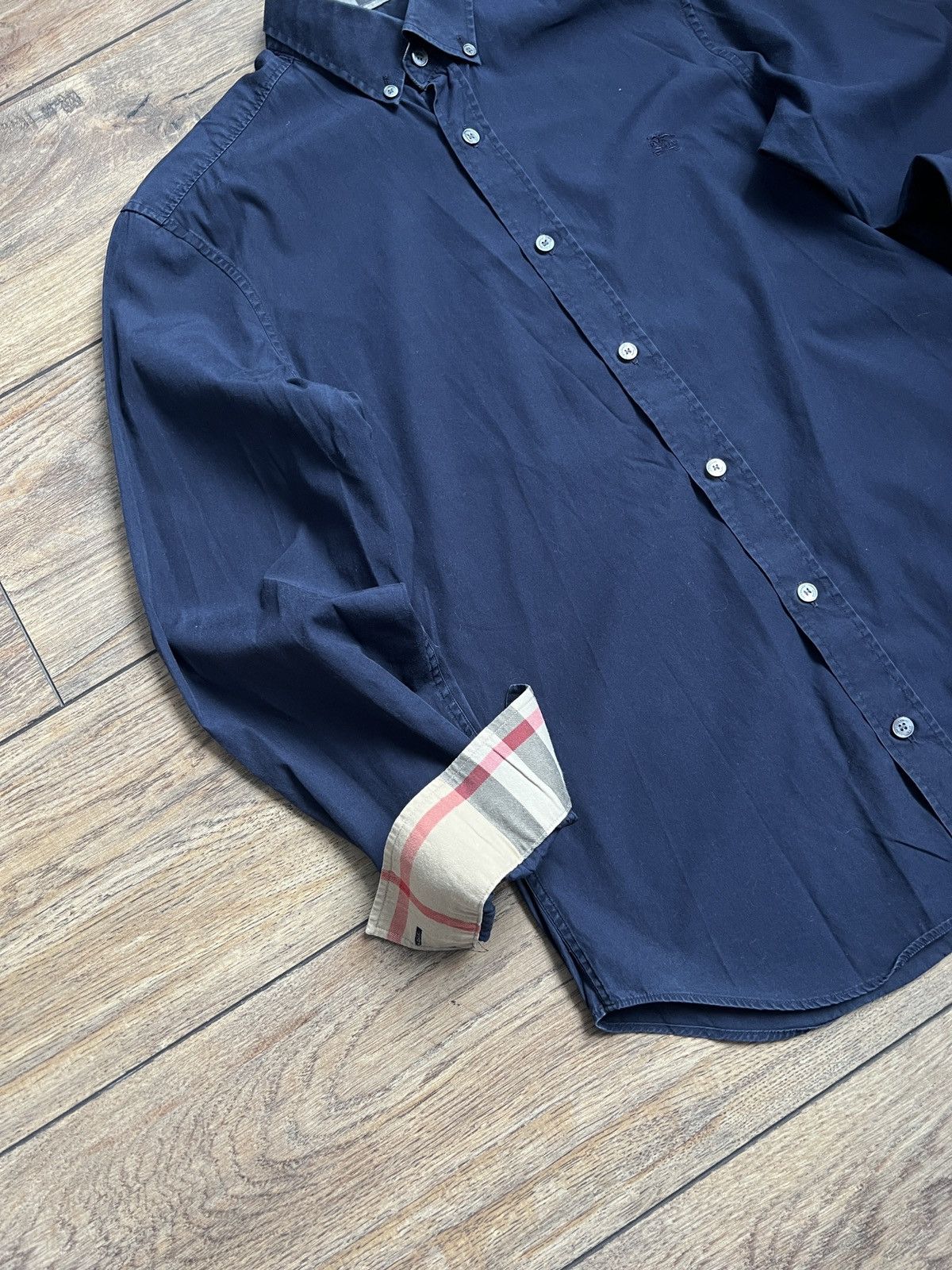 Burberry Classic Burberry Collared Dress Shirt Size US S / EU 44-46 / 1 - 3 Thumbnail