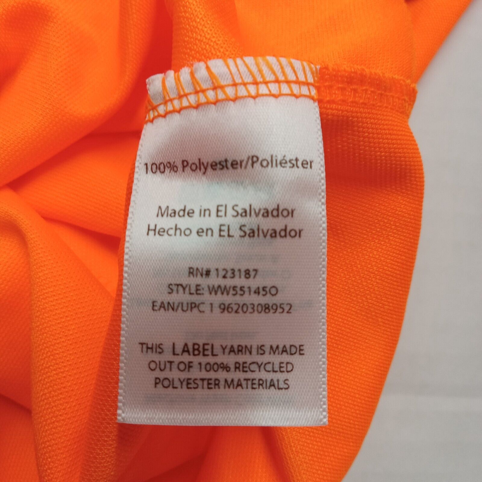 Wrangler Wrangler Performance Shirt Men's XL (46-48) Orange Relaxed Size US XL / EU 56 / 4 - 8 Thumbnail
