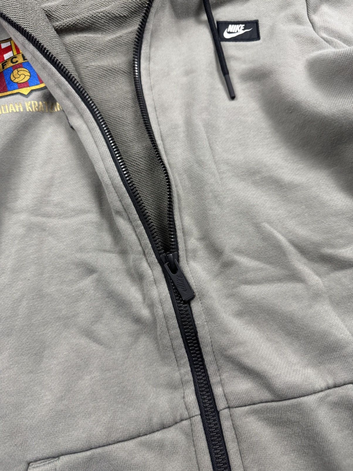 Nike Nike Tech Fleece FC Barcelona Zip Hoodie Jacket Football Size US S / EU 44-46 / 1 - 4 Thumbnail