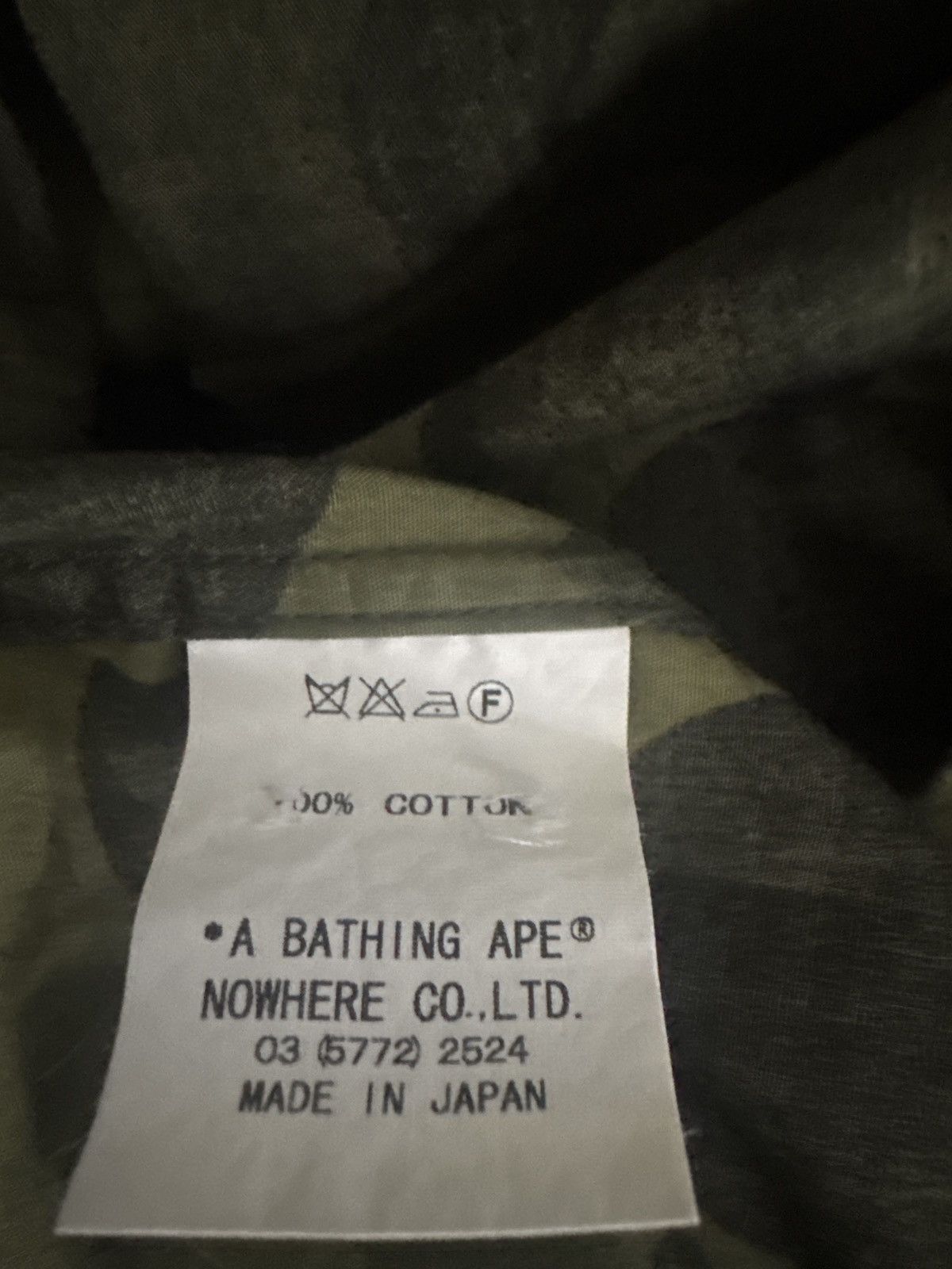 Bape Bape Camo Size US XL / EU 56 / 4 - 2 Thumbnail