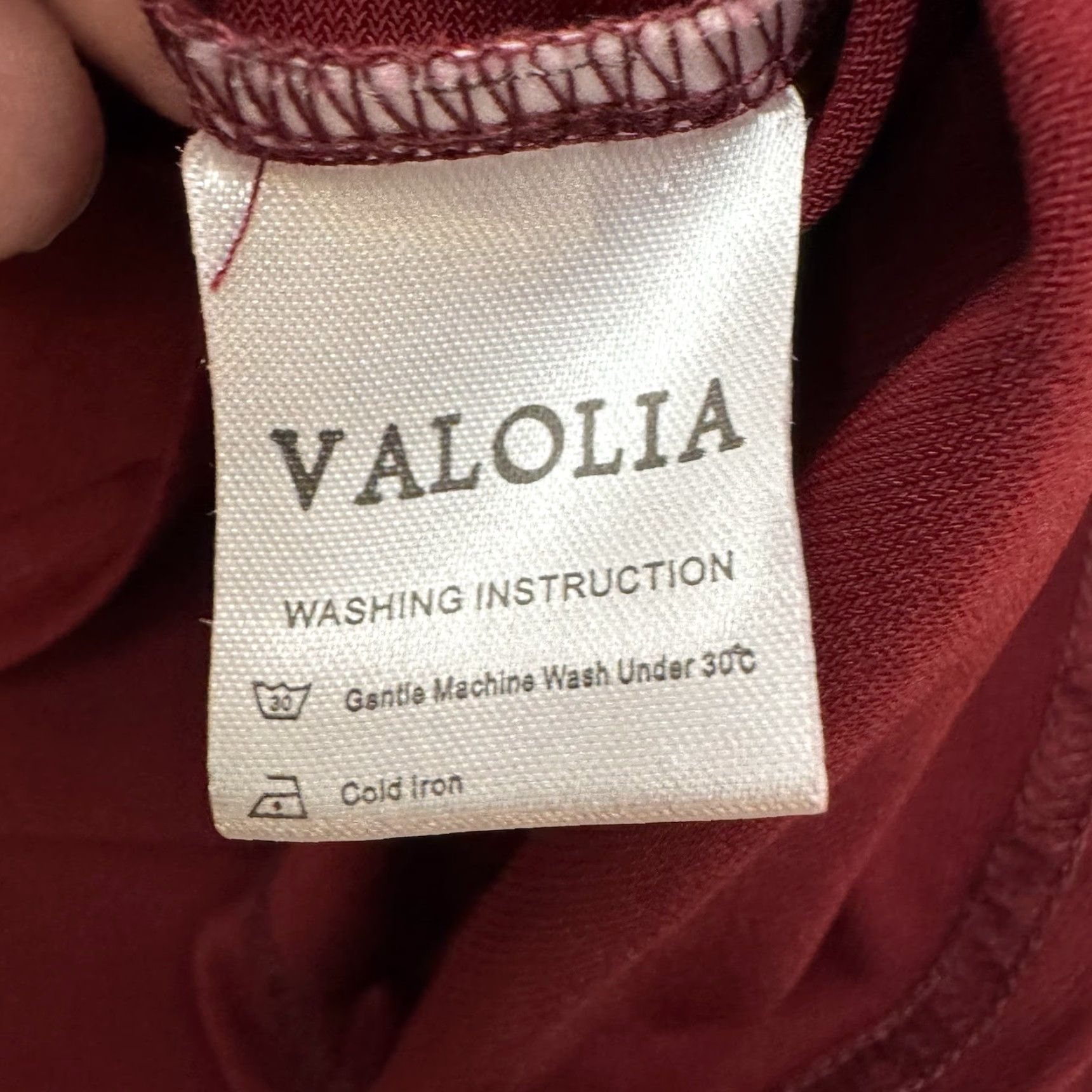 Vintage Business Casual Blouse Large Burgundy O-ring Workwear Office Chic Minimalist Size L / US 10 / IT 46 - 7 Thumbnail