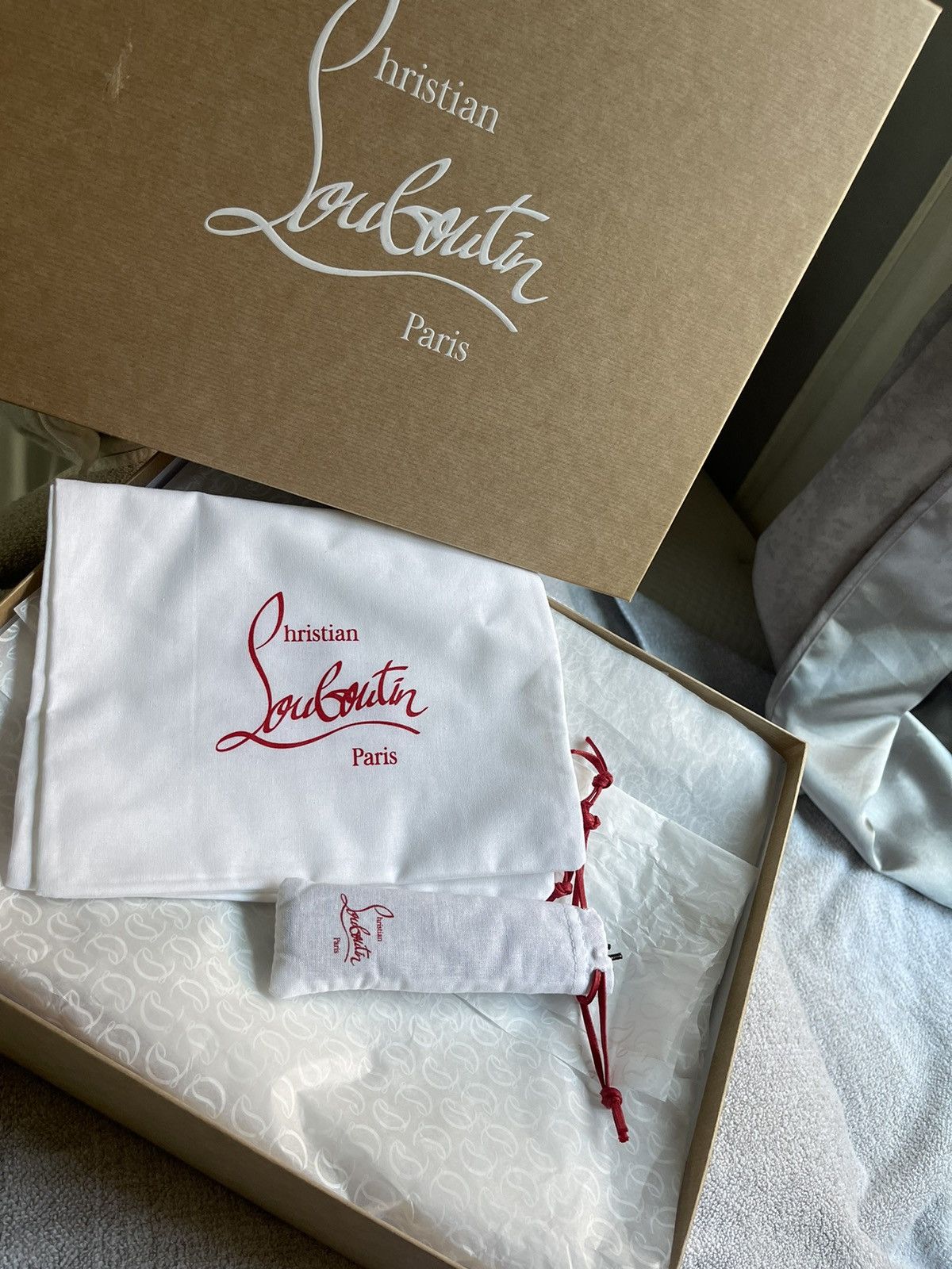 Christian Louboutin LOUBISHARK FLAT Size US 10.5 / EU 43-44 - 7 Thumbnail