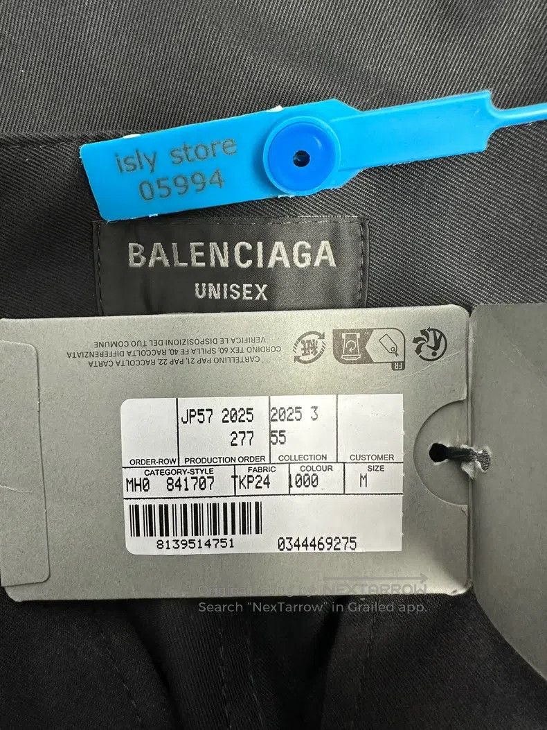 Balenciaga Balenciaga Size M Twill logo long work pants Size US 27 - 4 Thumbnail