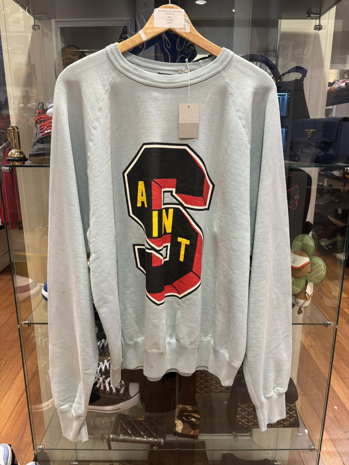Saint Michael Saint Michaels Letterman Crewneck Size US XL / EU 56 / 4 - 1 Thumbnail