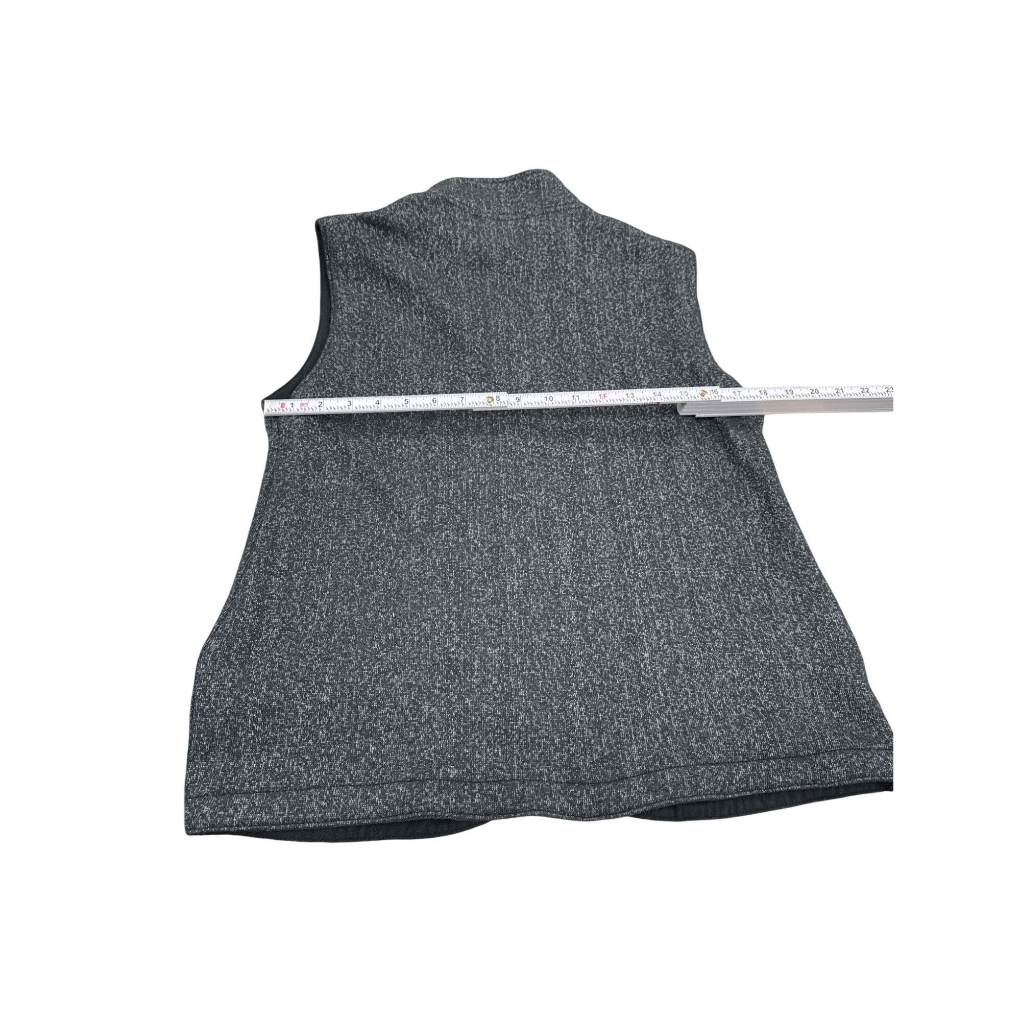 Orvis Orvis Womens Medium Gray Tweed Zip-Up Vest SIze M SKU 7220 Size M / US 6-8 / IT 42-44 - 7 Thumbnail