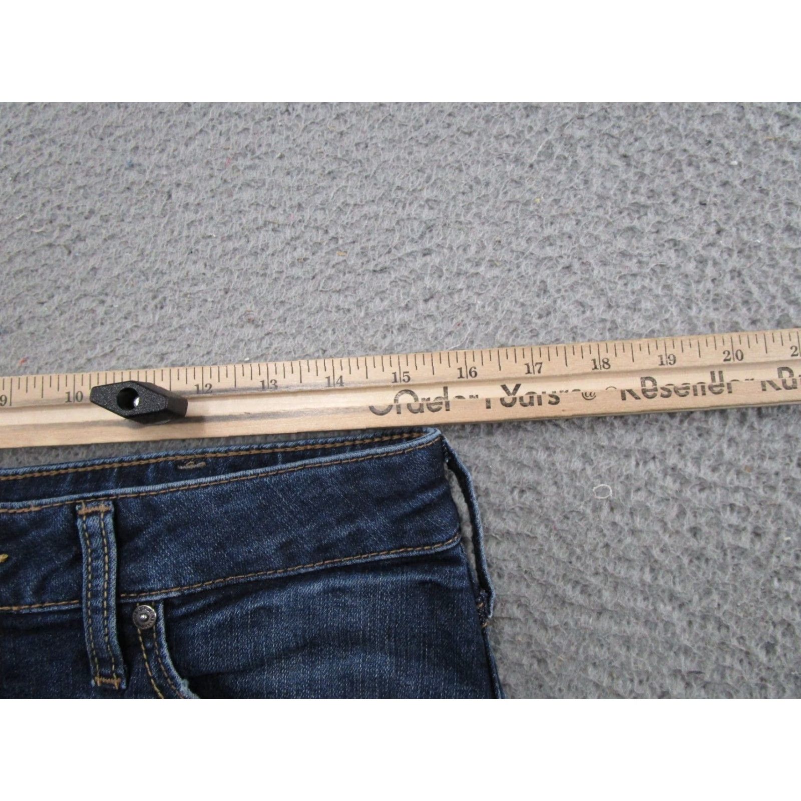 Silver Jeans Co. Silver Jeans Co Avery Skinny Jeans Women 32x29 Blue Stretch Distressed Size 24" / US 00 / IT 34 - 7 Thumbnail