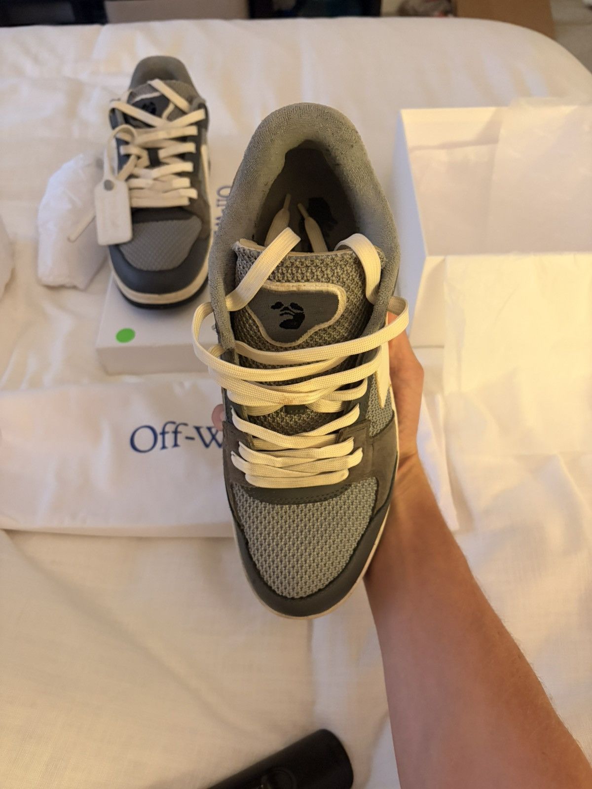 Off-White OFF WHITE OUT OF OFFICE SLIM/MESH Size US 11 / EU 44 - 1 Thumbnail