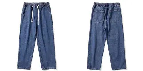 Jean 21SS Indigo Union Mid Blue Denim Casual Pants Size US 34 / EU 50 - 2 Thumbnail