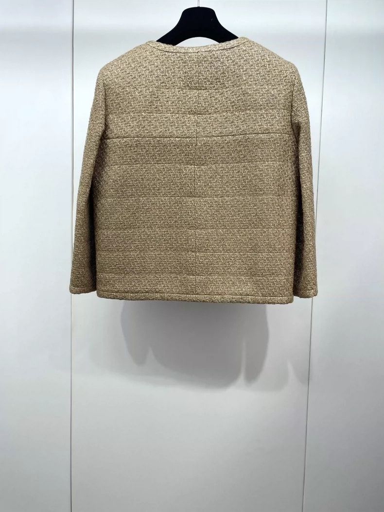 Chanel Chanel Egyptian series gold silk woven coat Size XS / US 0-2 / IT 36-38 - 2 Thumbnail