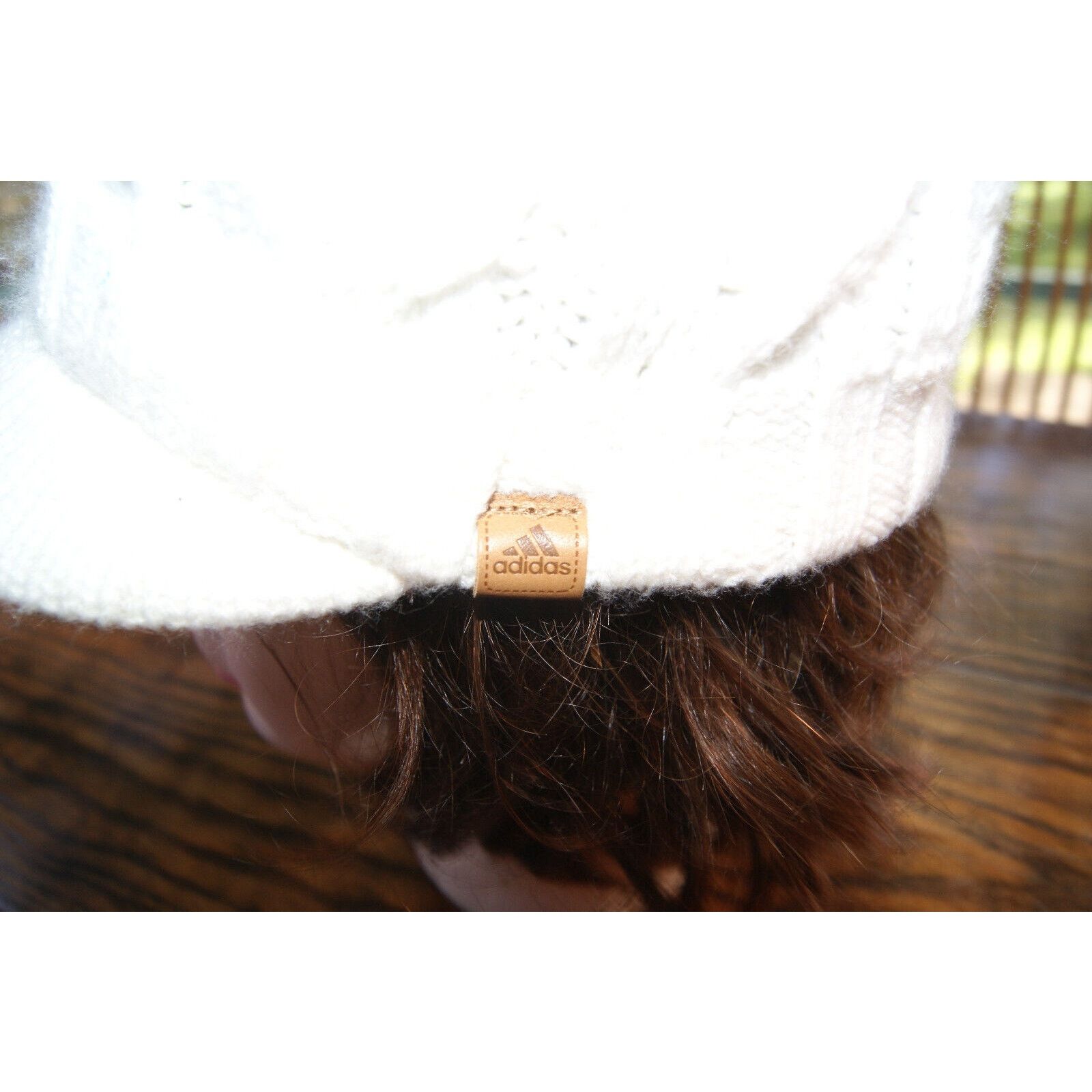 Adidas Adidas Women’s Brimmed Cable Knit Beanie Hat Cap Fleece Line Size ONE SIZE - 2 Thumbnail