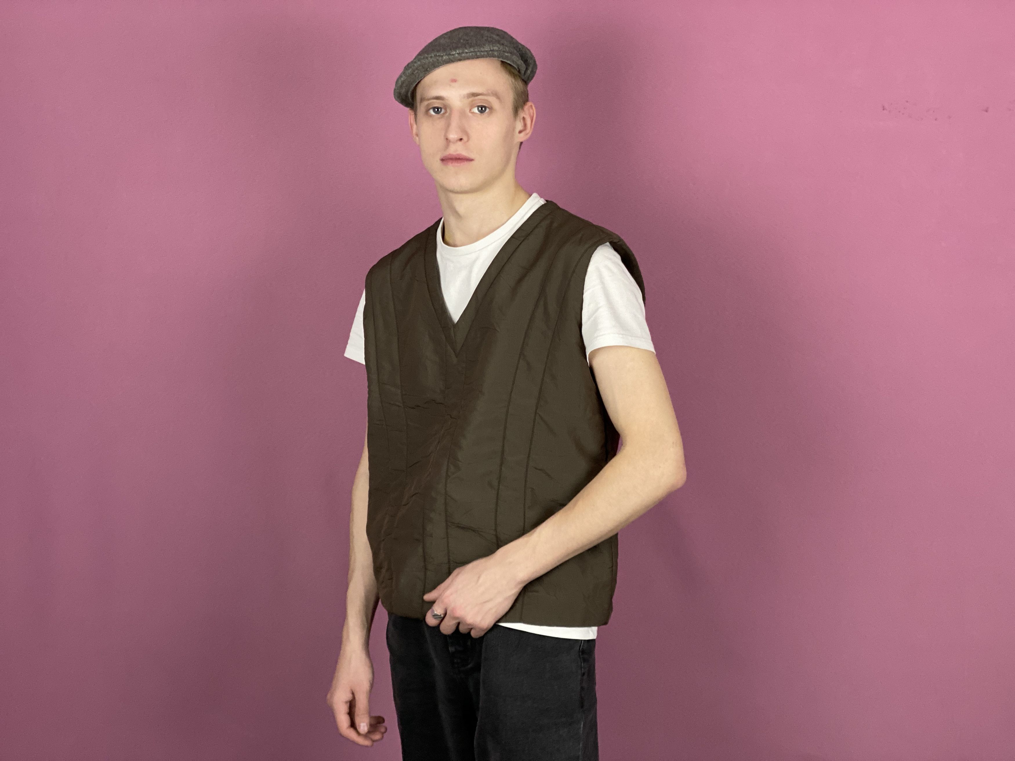 Designer × Hugo × Hugo Boss Hugo Boss Vintage Men's Vest - L Size US L / EU 52-54 / 3 - 5 Thumbnail