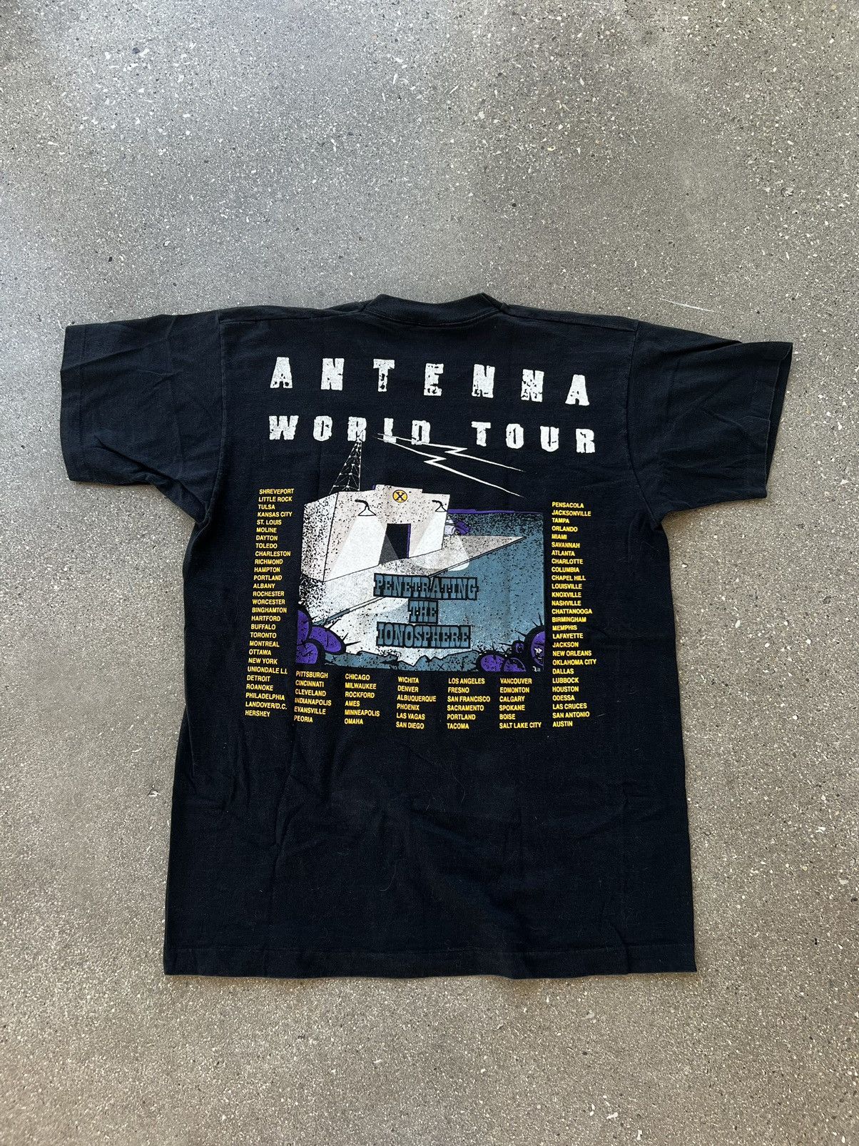 Band Tees × Vintage Vintage ZZ Top antenna world tour Size US XL / EU 56 / 4 - 2 Thumbnail