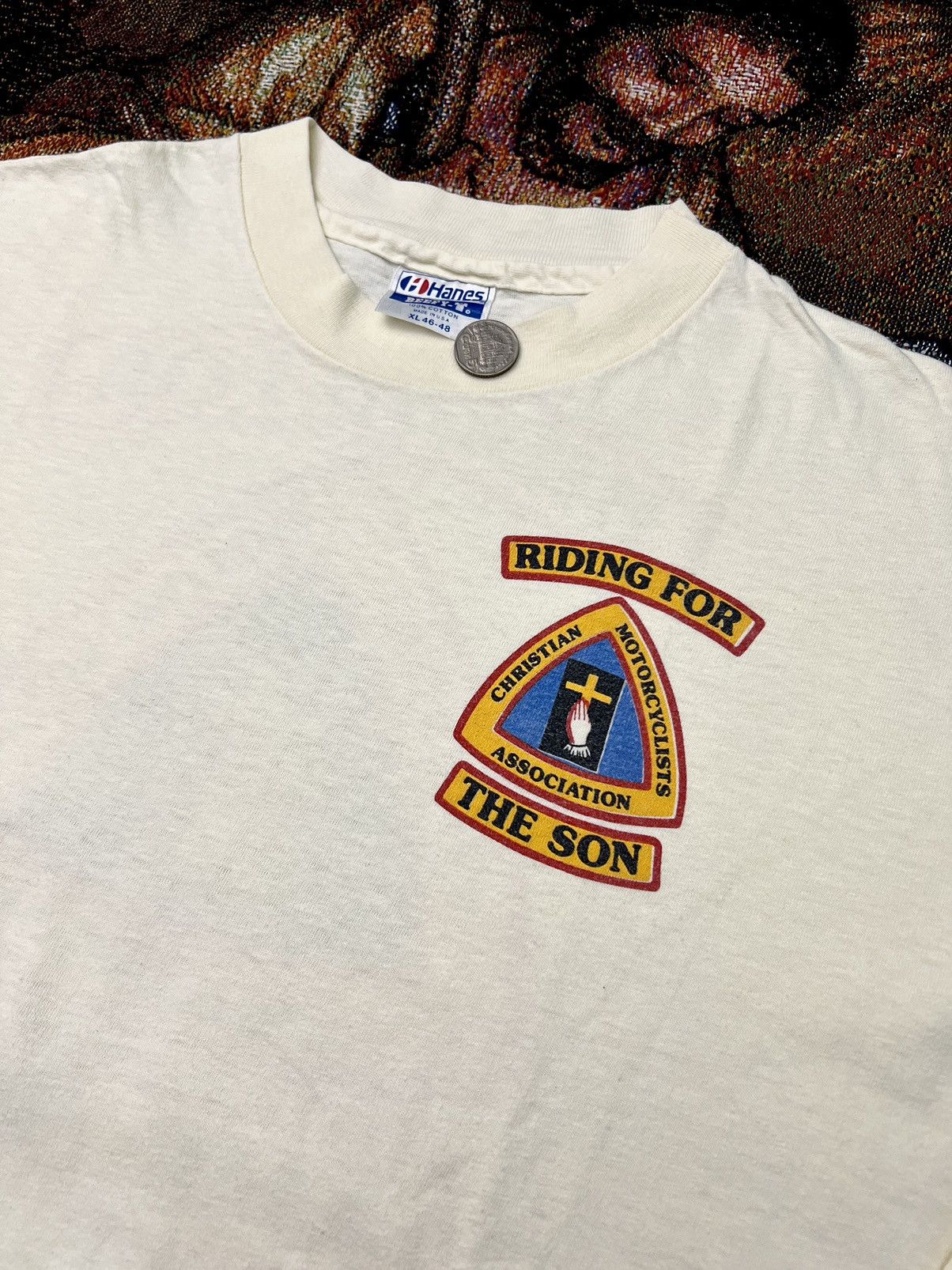 Vintage Vintage Christian Motorcycles Association LS Size US XL / EU 56 / 4 - 2 Thumbnail