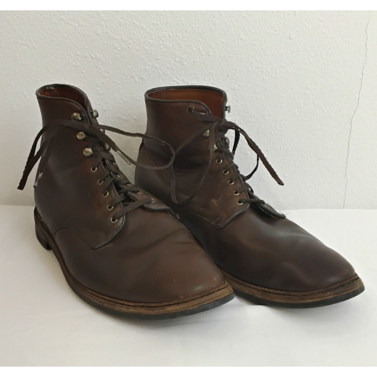 Allen Edmonds Allen Edmonds Higgins Mill Boot Men's 11.5 Brown Leather Size US 11.5 / EU 44-45 - 2 Thumbnail