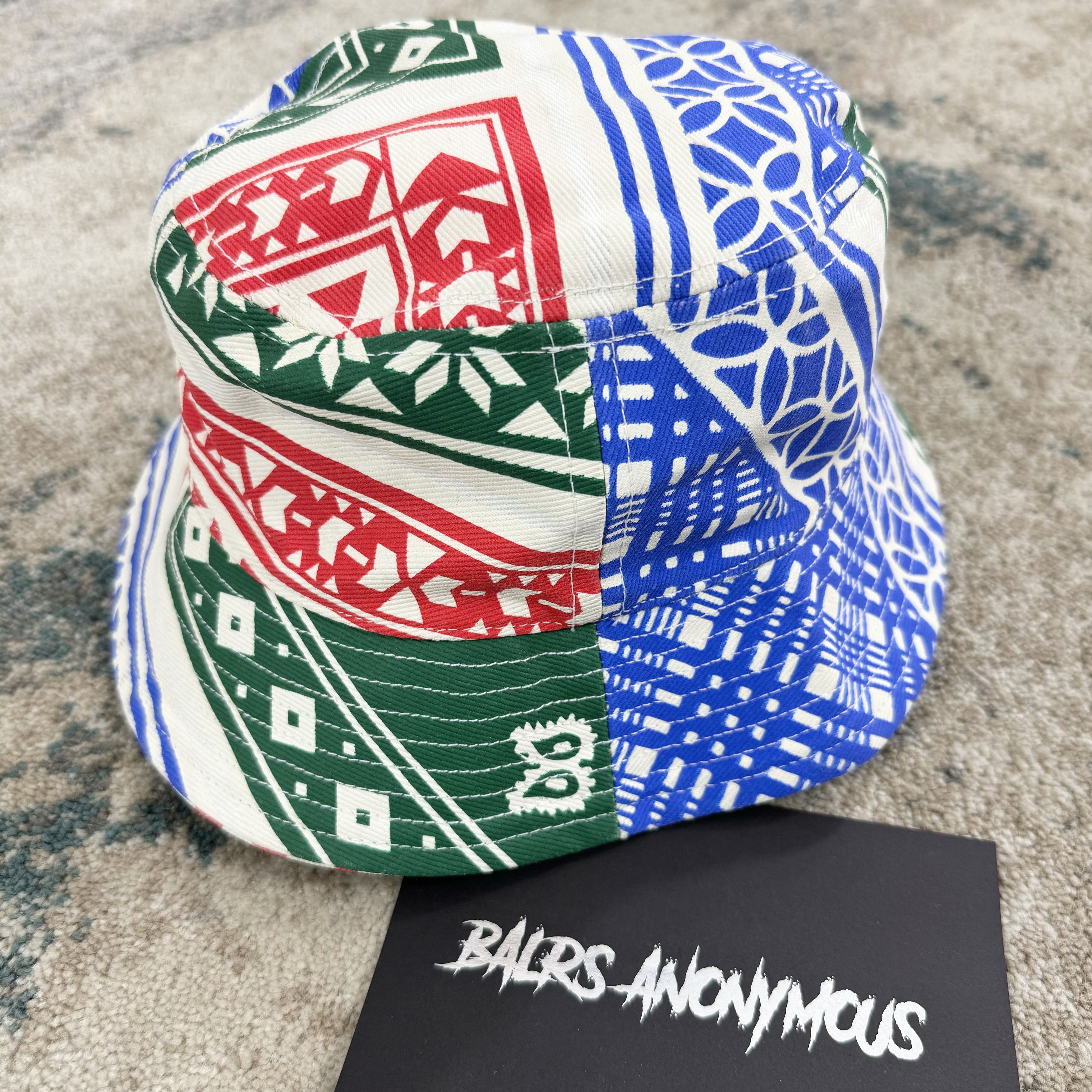Rhude Card Print Bucket Hat In Multi RRP £215