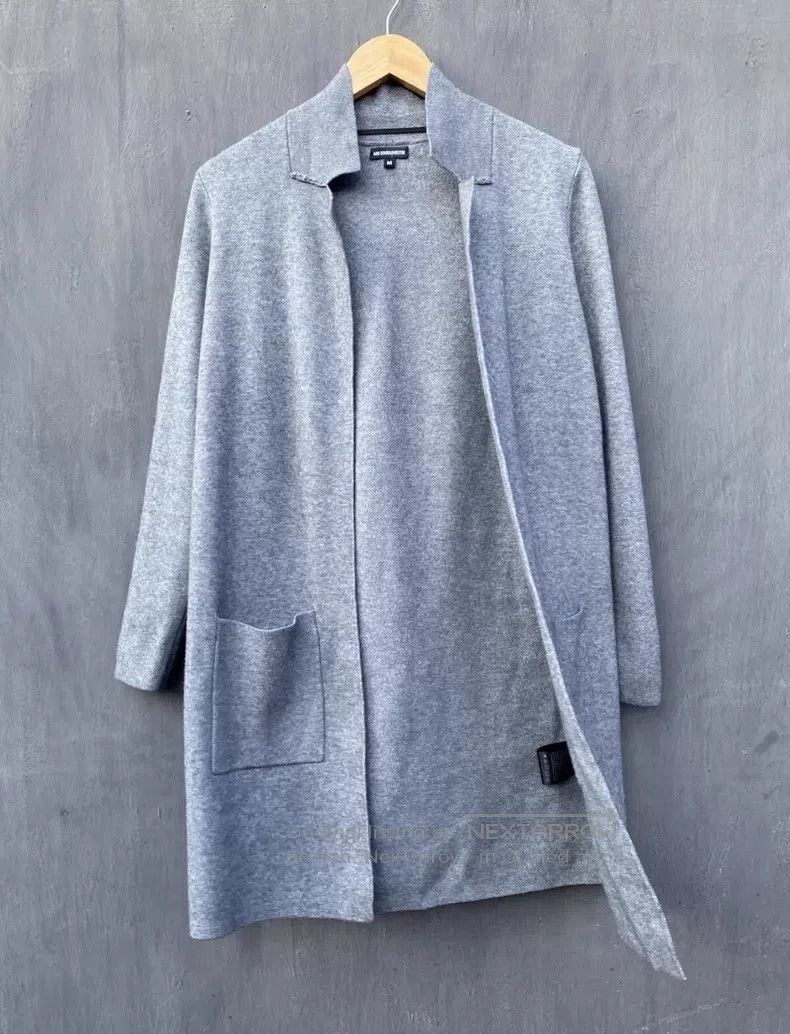 Ann Demeulemeester Ann Demeulemeester Grey Loose Wool Cardigan Jacket Size M / US 6-8 / IT 42-44 - 4 Thumbnail