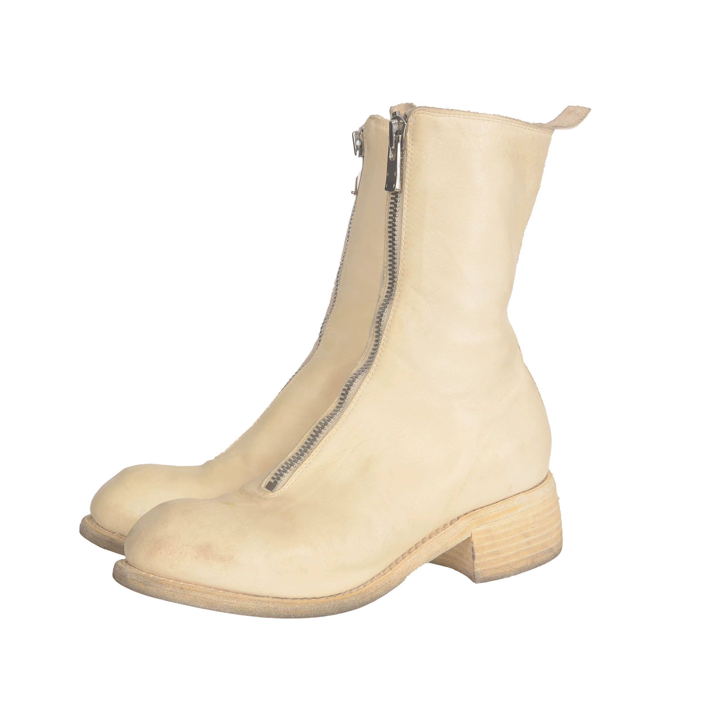 Guidi Guidi Leather Silver Boots 35 Women Size US 5 / IT 35 - 1 Thumbnail