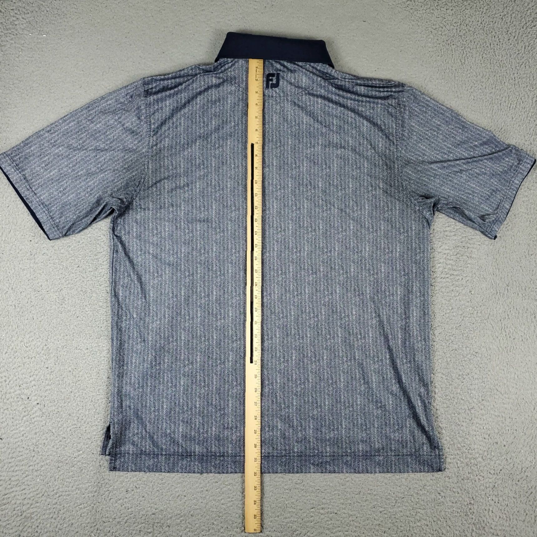Footjoy FJ Polo Shirt Mens XL Blue Golf Casual Short Sleeve Polo Shirt Mens XL Blue FJ Size US XL / EU 56 / 4 - 5 Thumbnail
