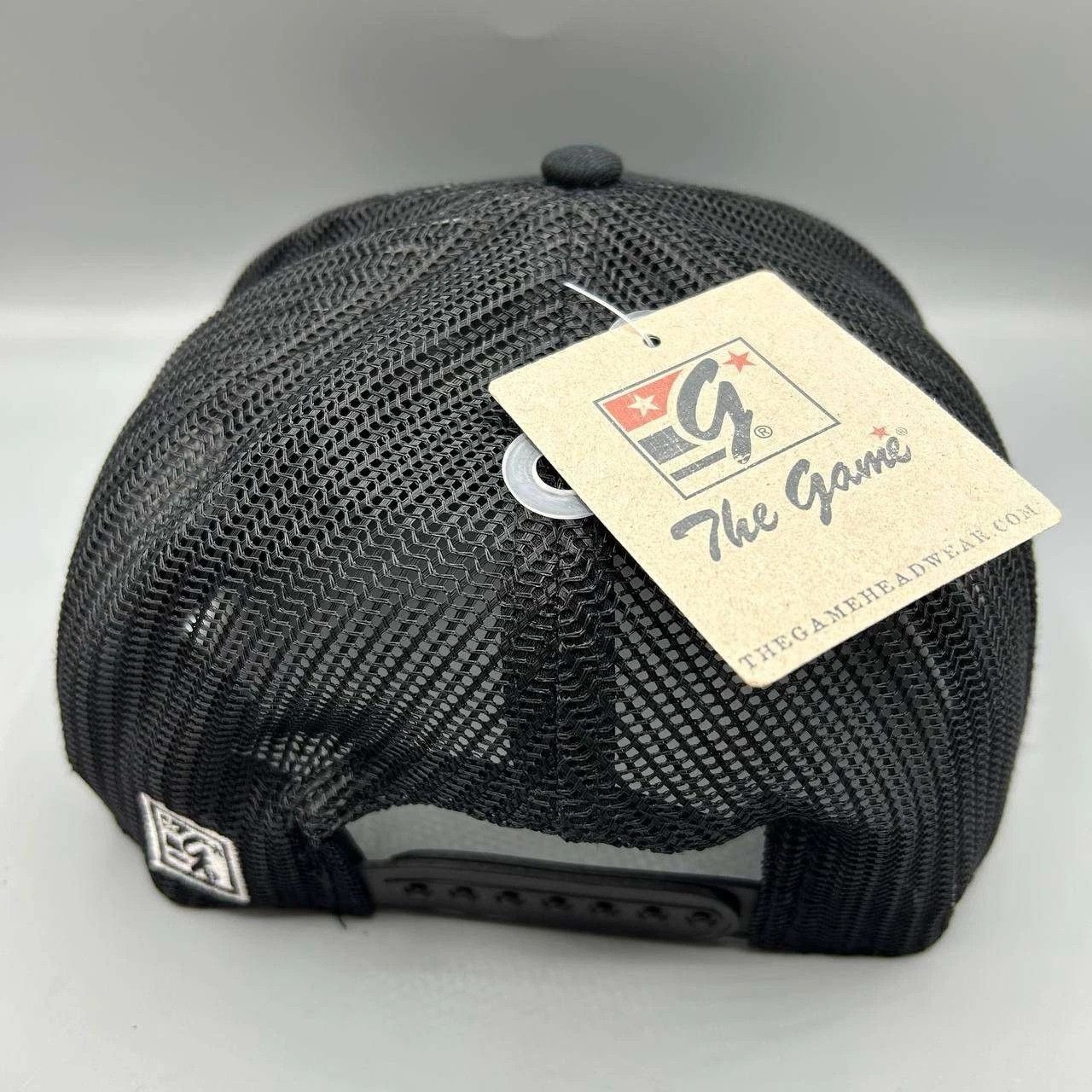 The Game Malibu Trucker Hat Men Black Embroidered The Game Snap Back Size ONE SIZE - 8 Thumbnail