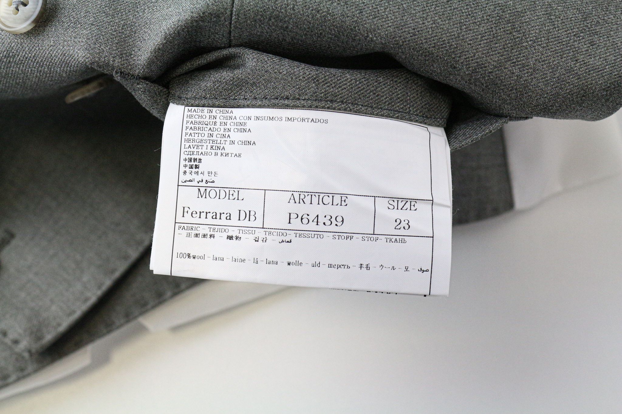 Suitsupply UK36S Wool Green Waistcoat Trousers Suit 74032 Size 36S - 8 Thumbnail