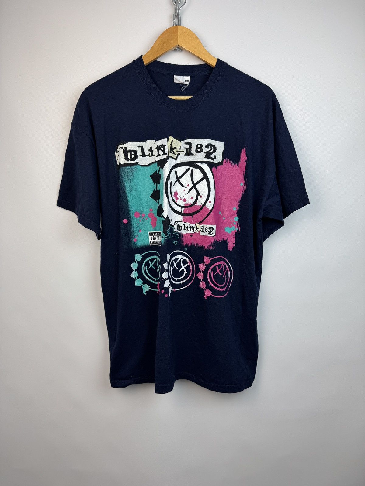 Fruit Of The Loom Vintage 2004 Blink 182 Band Tour Rare T-shirt Rock Size US XL / EU 56 / 4 - 1 Thumbnail