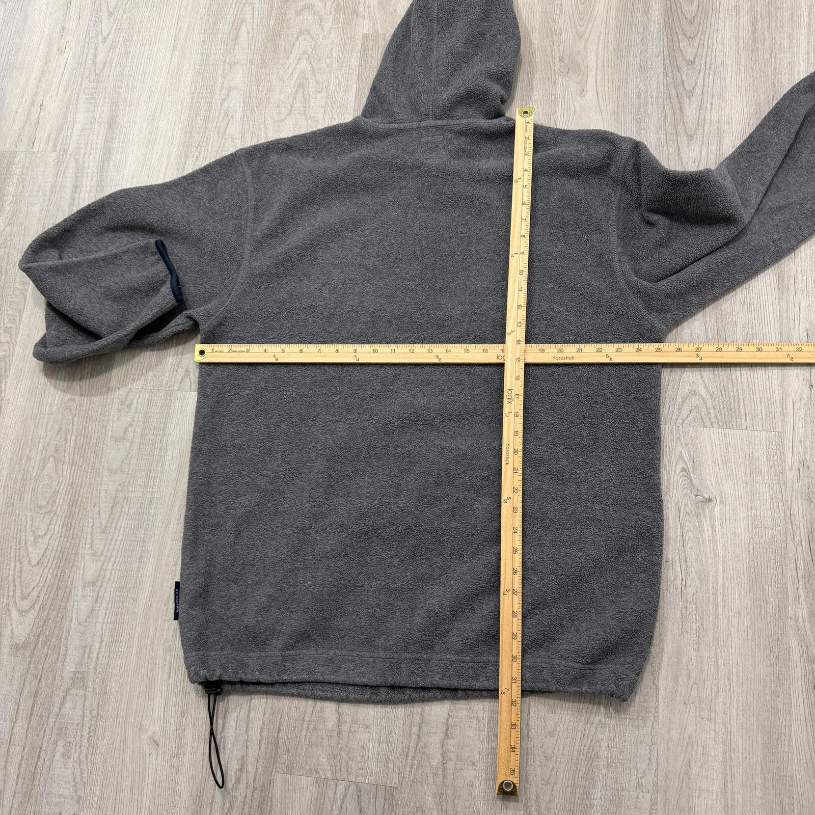 Nautica Vintage Nautica Competition Fleece Hoodie Men's XL Gray 90s Size US XL / EU 56 / 4 - 7 Thumbnail