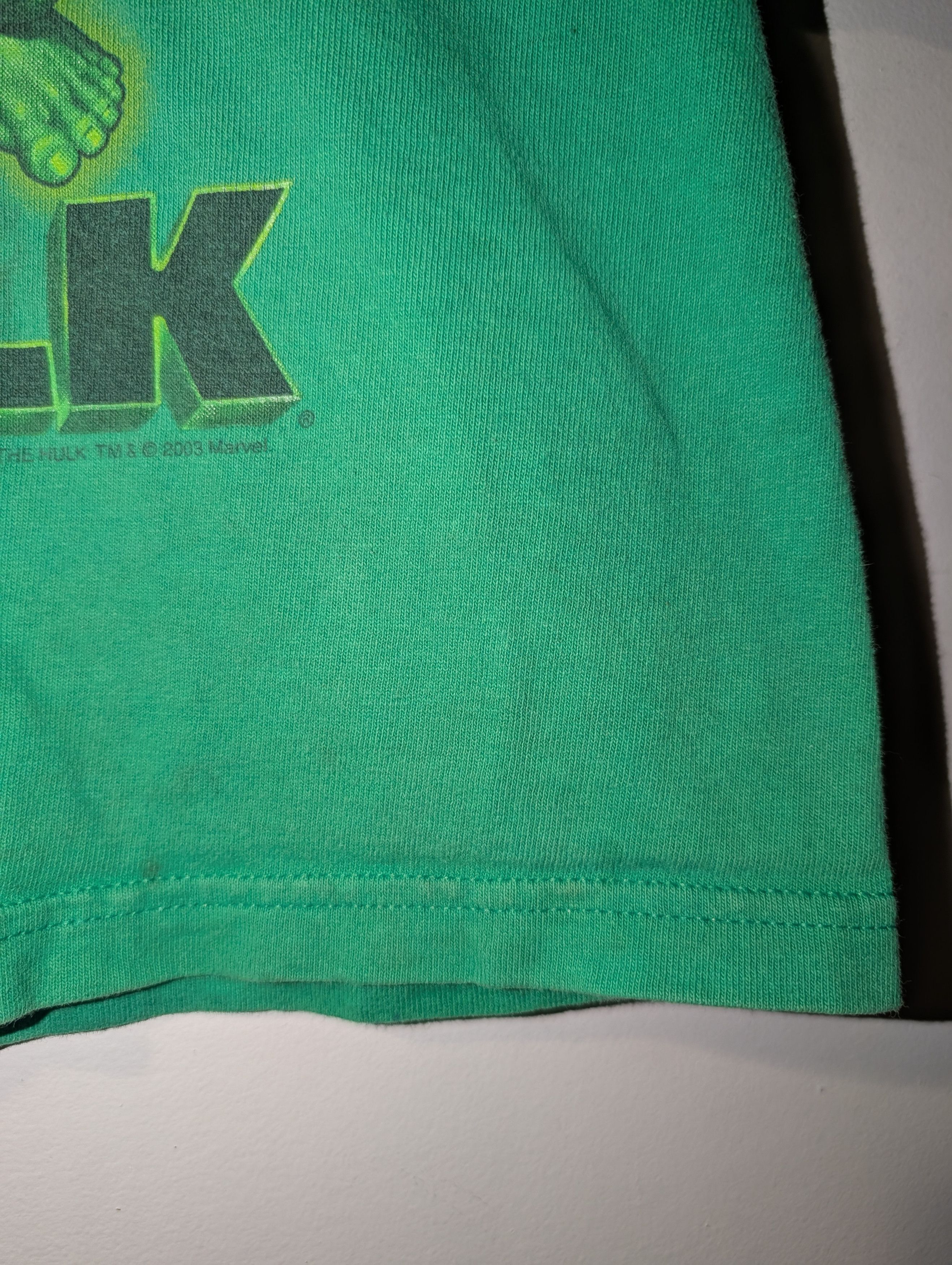 Marvel Comics Vtg Y2K 2003 Marvel Hulk Kids T-Shirt Youth Small Green Size US S / EU 44-46 / 1 - 10 Thumbnail