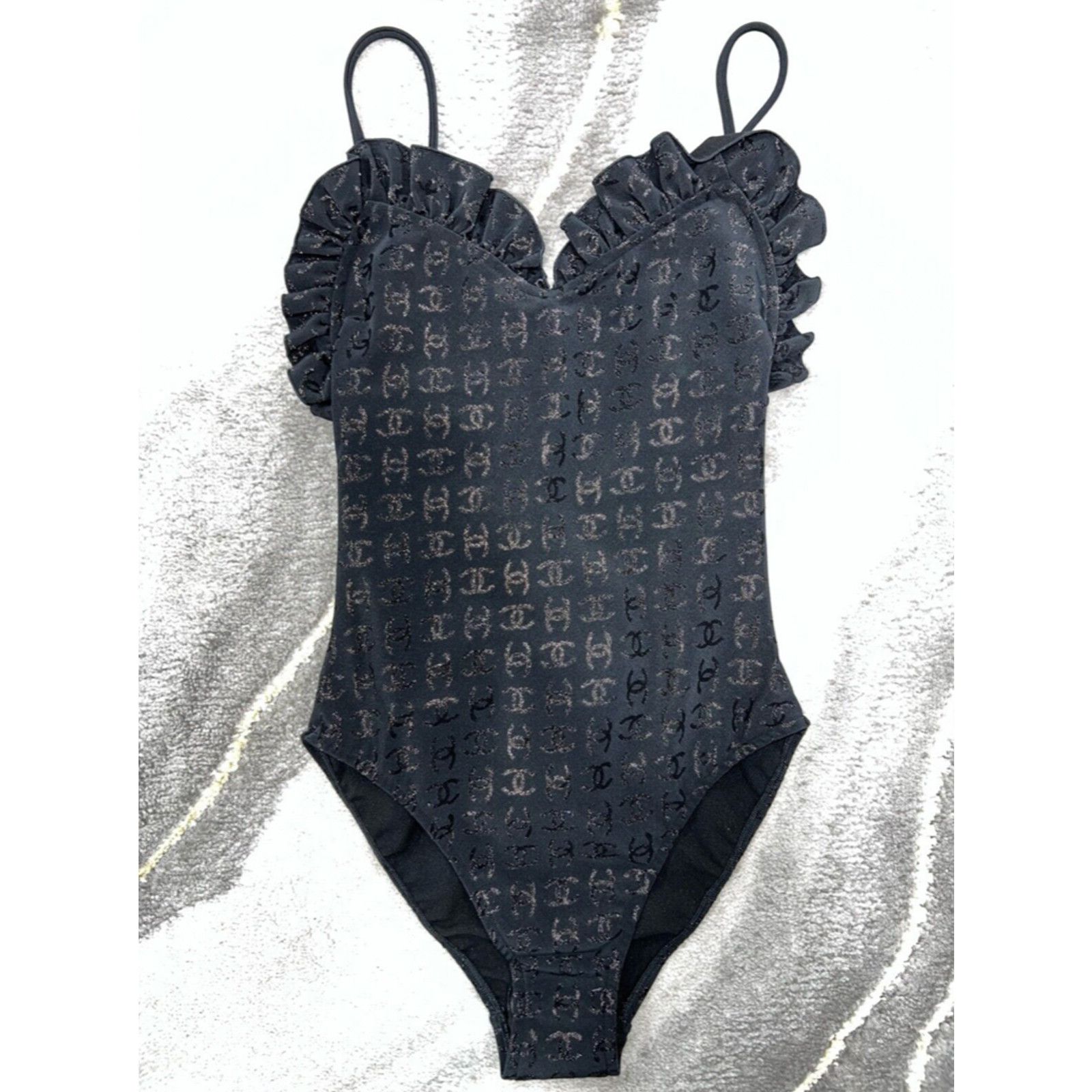 Chanel Chanel 23S One Piece Swim Swimsuit Runway Bathingsuit 36 Size XS / US 0-2 / IT 36-38 - 4 Thumbnail