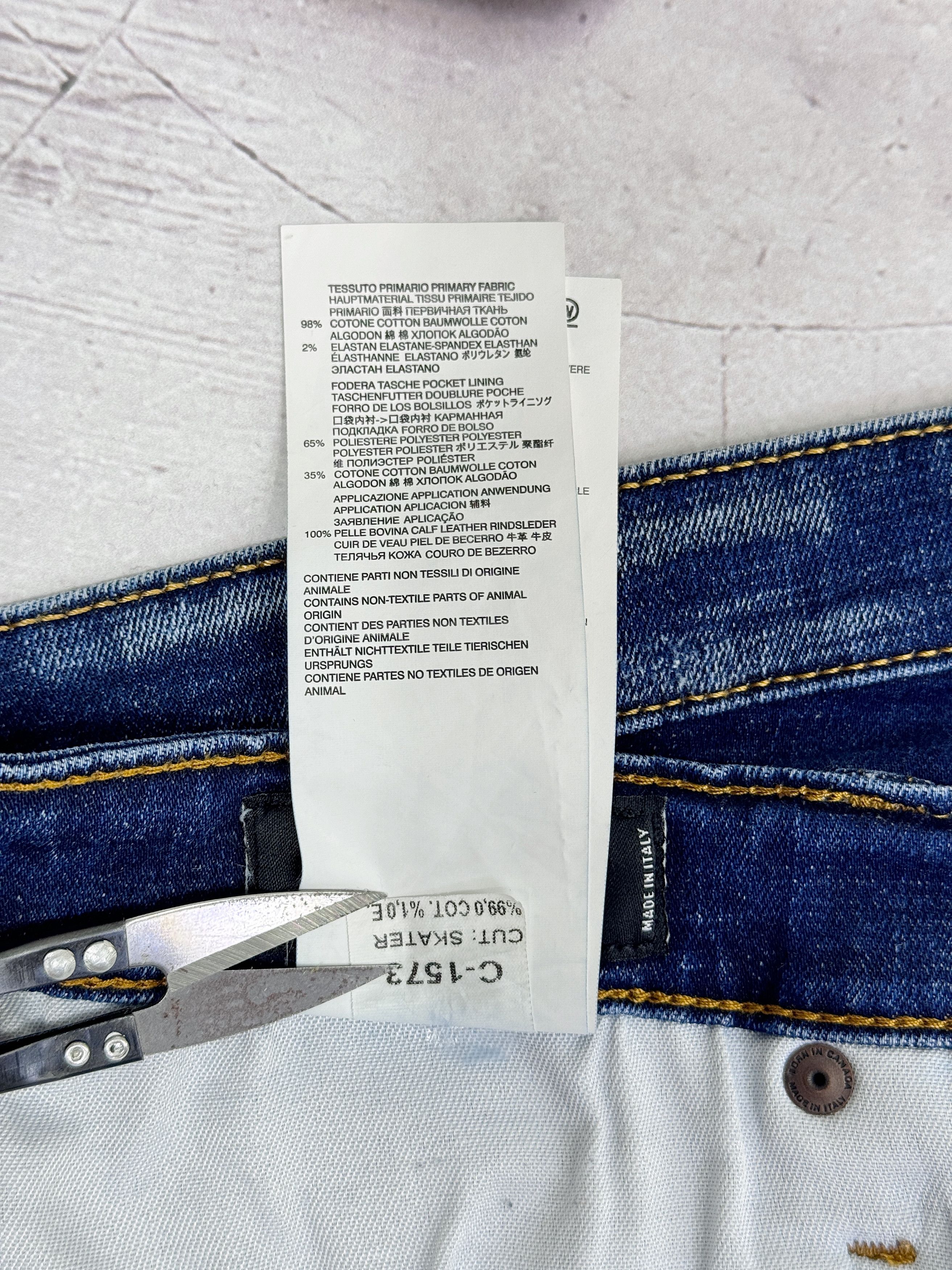 Dsquared2 Dsquared2 Denim Pants Jeans Tidy Biker Jean Size US 36 / EU 52 - 22 Thumbnail