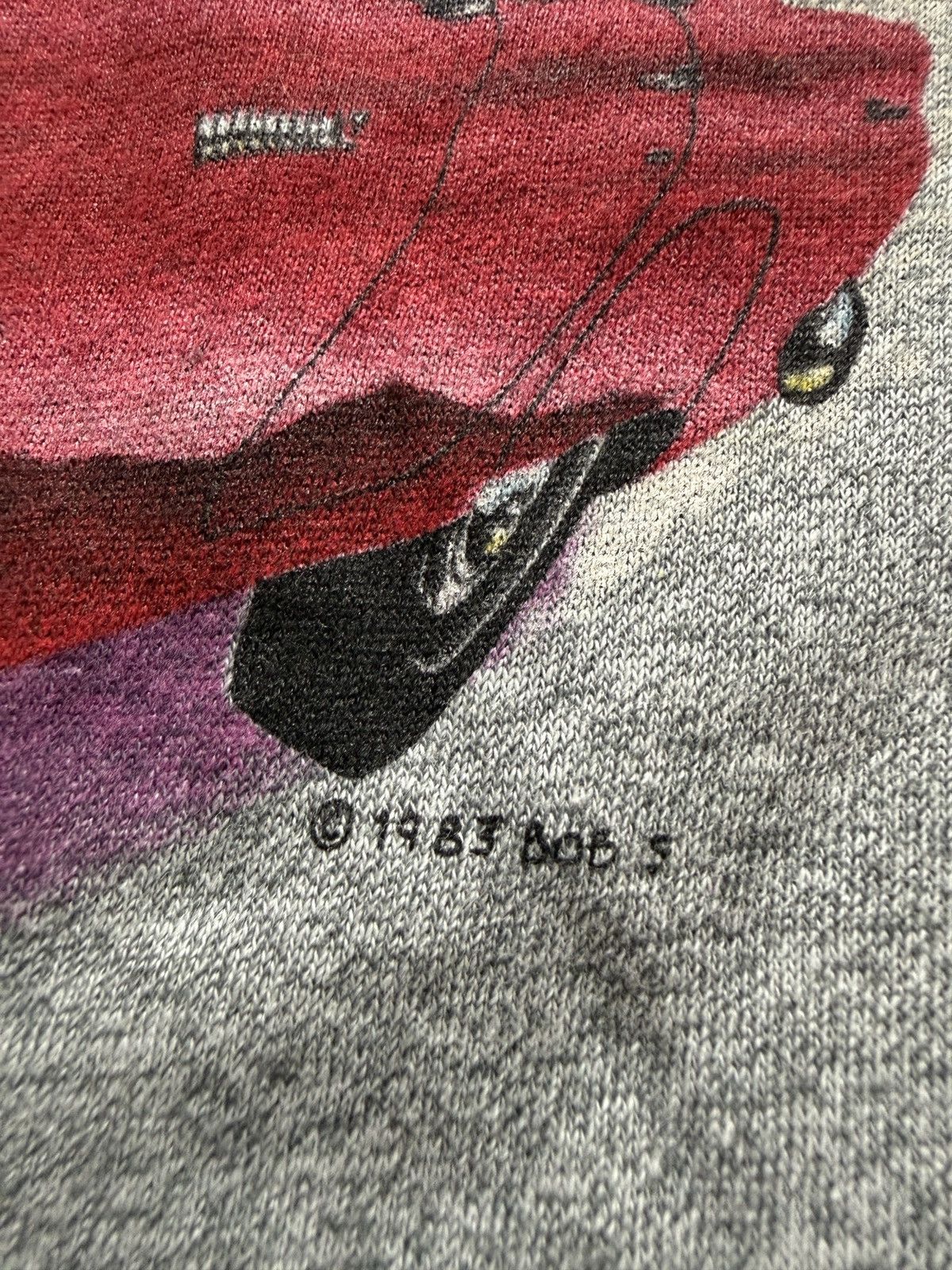Vintage Vintage Bob Seger 1983 The Distance Tour Baseball Tee Size US XL / EU 56 / 4 - 5 Thumbnail