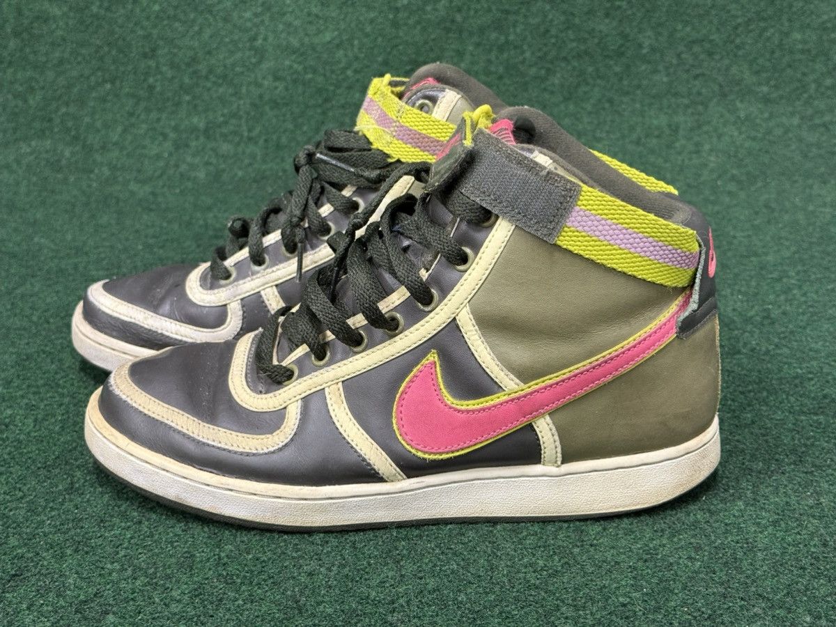 Nike Vintage 2007 Nike Vandal High Leather Dark Army 309427-381 Size US 9 / EU 42 - 1 Thumbnail