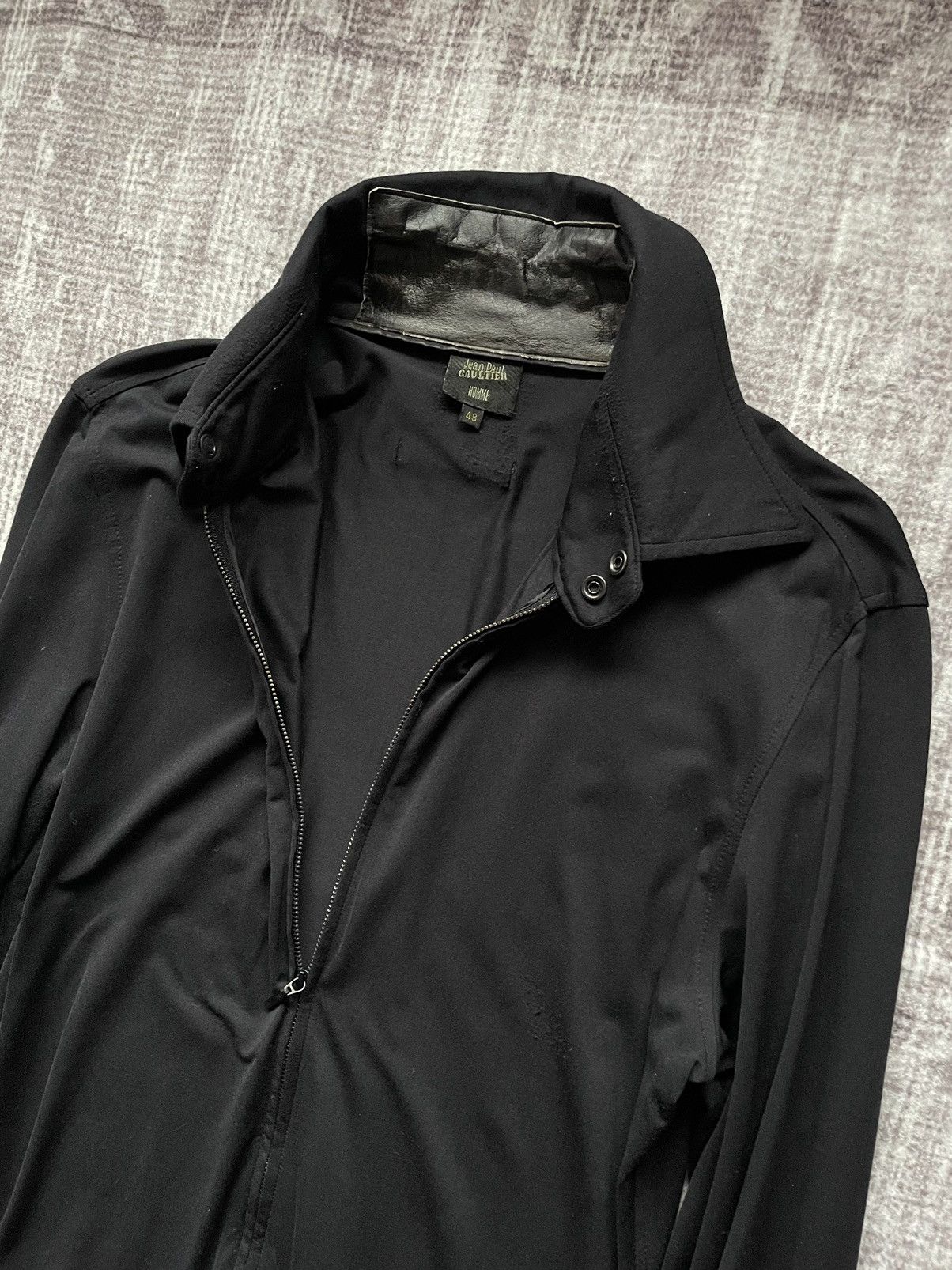 Jean Paul Gaultier Jean Paul Gaultier Homme Leather Zip Long Sleeve Shirt Size US M / EU 48-50 / 2 - 6 Thumbnail
