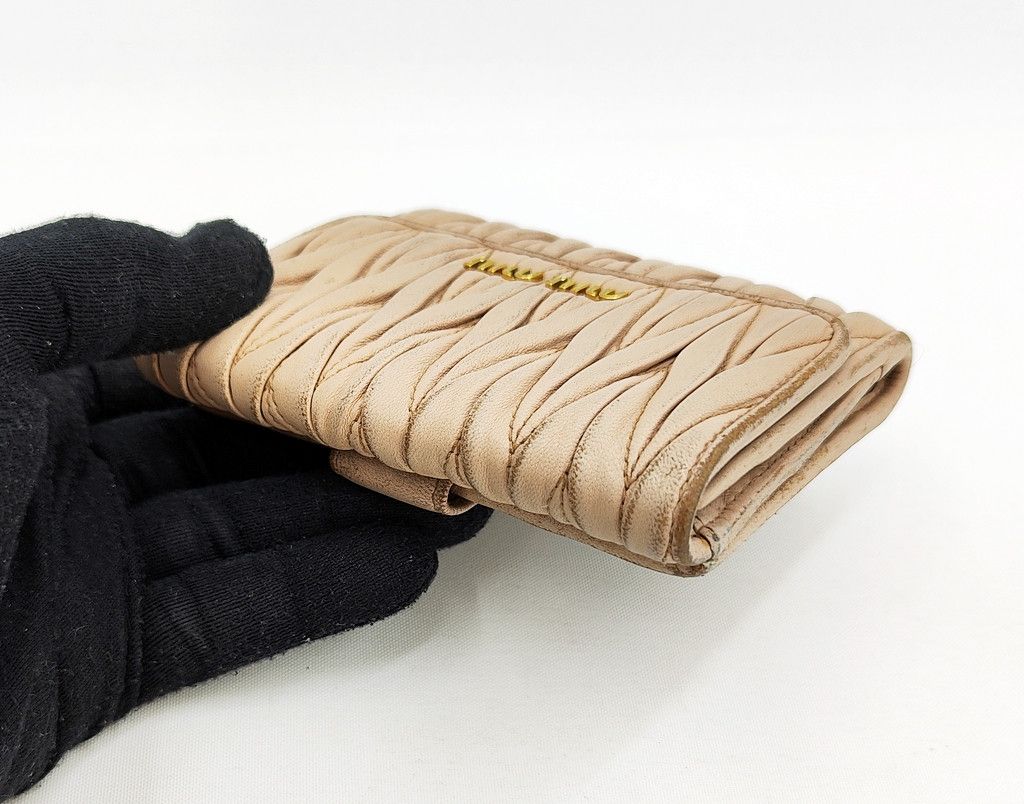 Miu Miu authentic MIU MIU Matelassé leather short wallet Size ONE SIZE - 11 Thumbnail