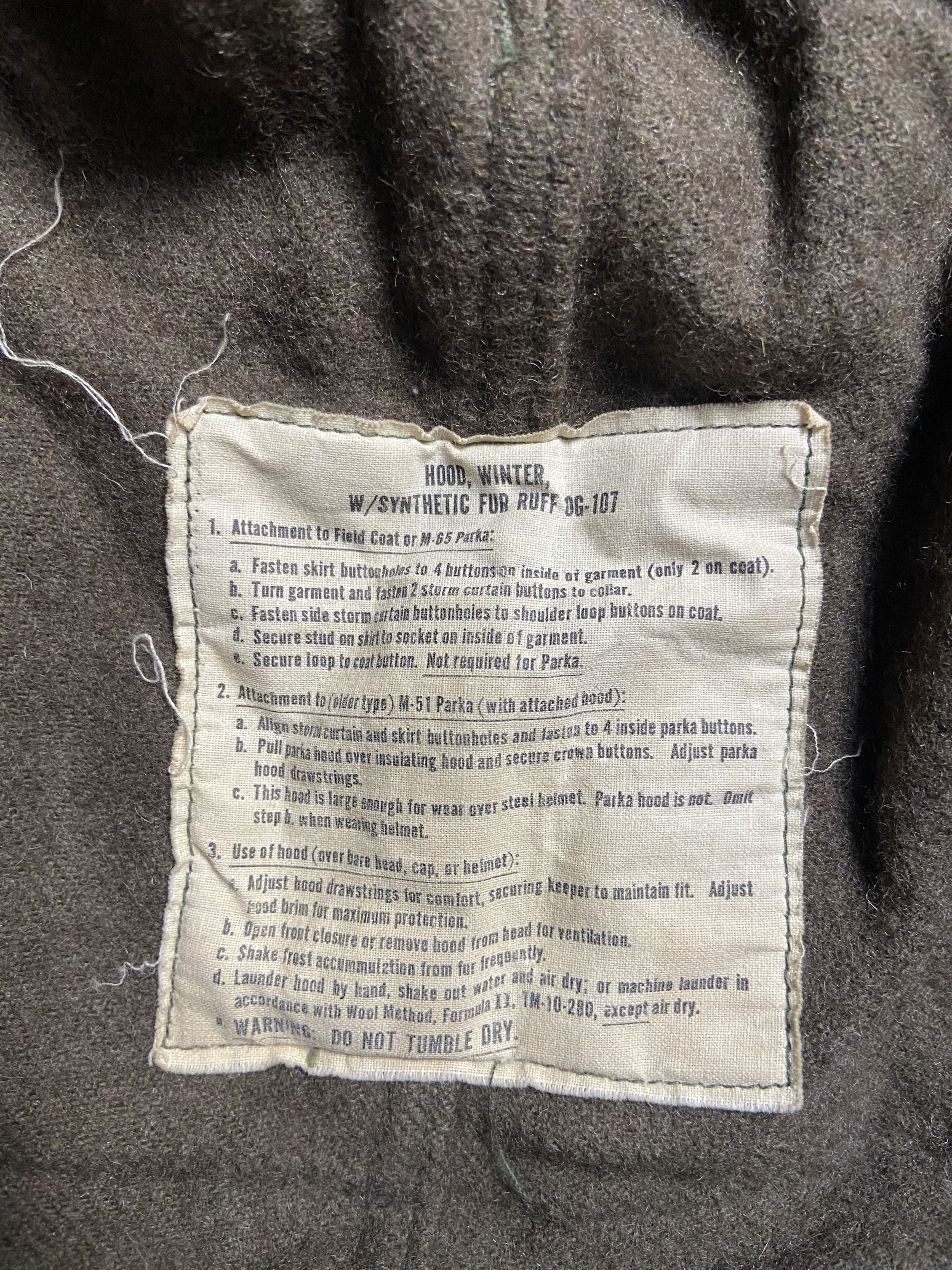 Vintage Vintage US Army Korean War M65 Fishtail Parka Size US S / EU 44-46 / 1 - 22 Thumbnail