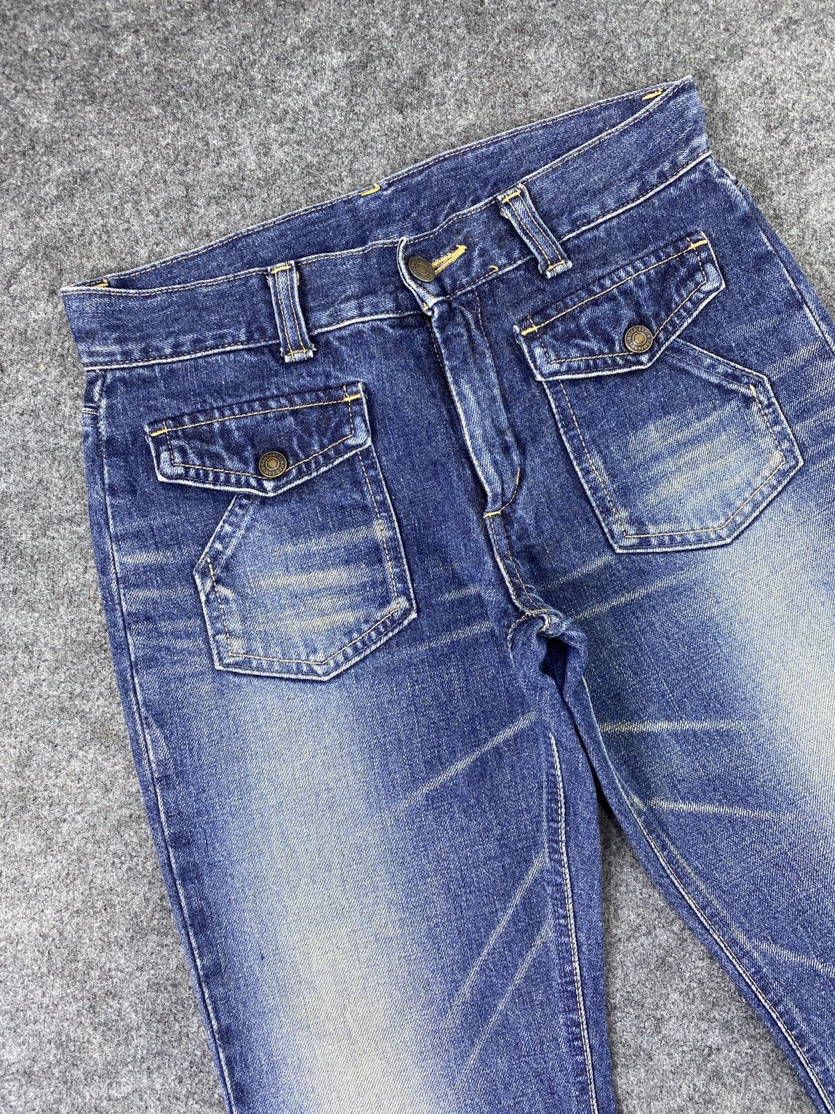 Edwin × Jean × Vintage Vintage Edwin Blue Wash Jeans - J1056 Size 29" - 3 Thumbnail