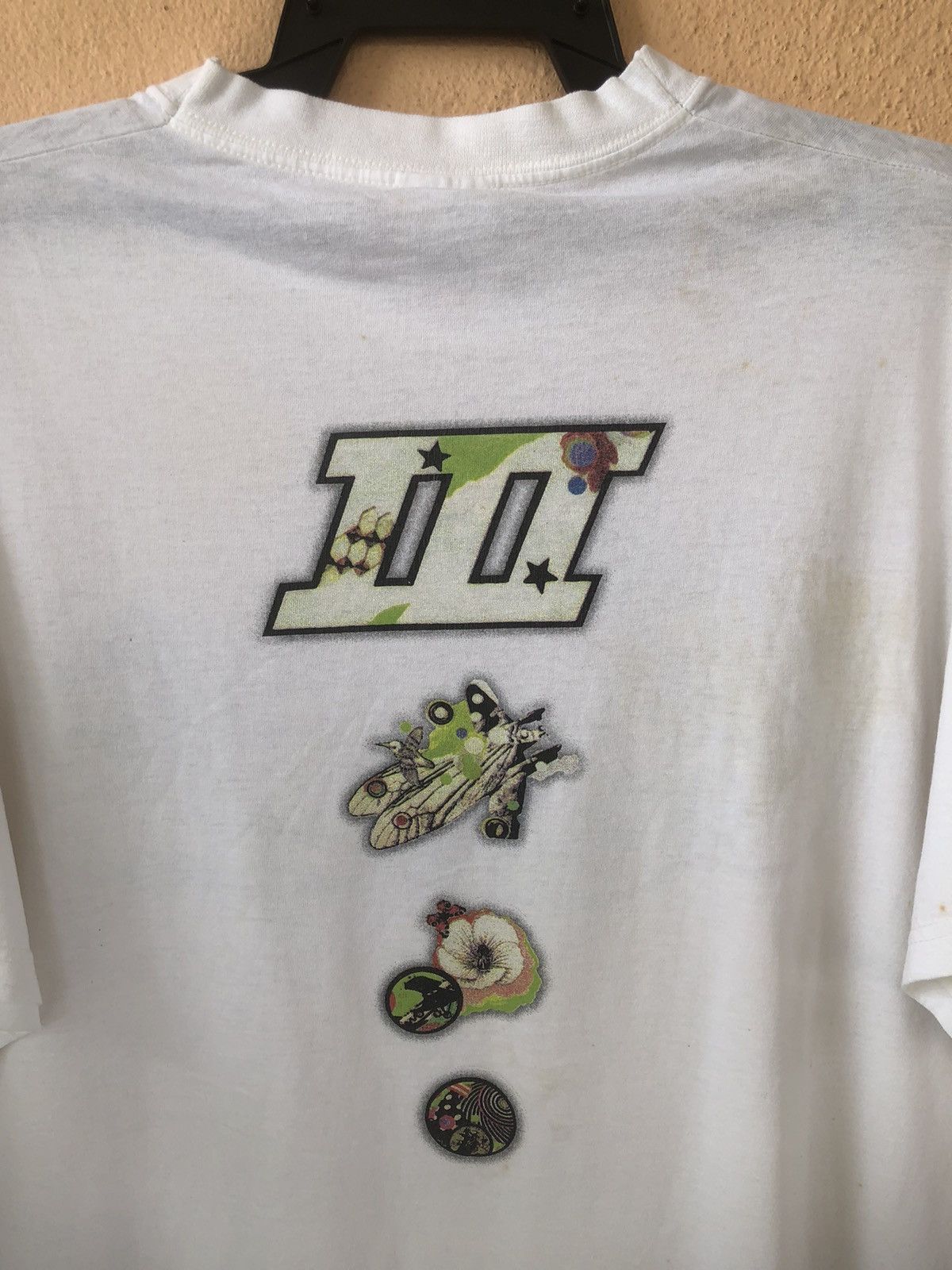 Band Tees × Led Zeppelin × Vintage Vintage LED ZEPPELIN III White Band Tee Size US L / EU 52-54 / 3 - 6 Thumbnail