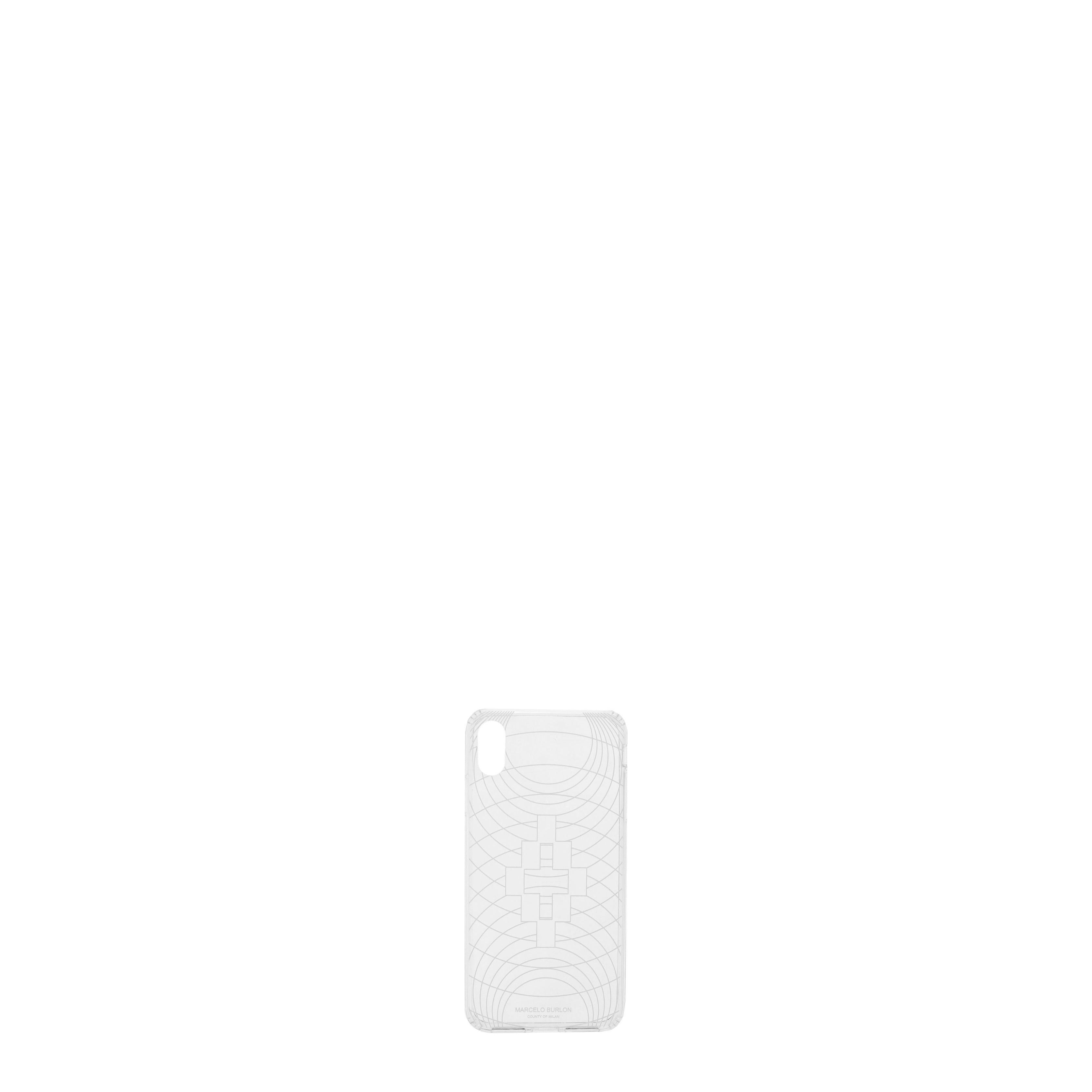 Marcelo Burlon Marcelo Burlon IPhone Covers Men Polycarbonate Transparent Size ONE SIZE - 1 Preview
