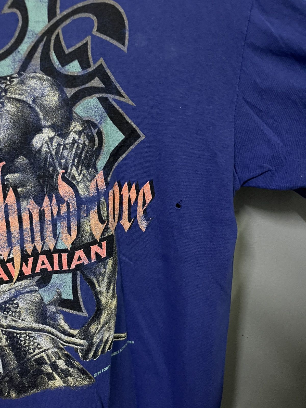 Vintage vintage 90s Hawaiian Strength "Hawaiian Hardcore" Size US L / EU 52-54 / 3 - 13 Thumbnail