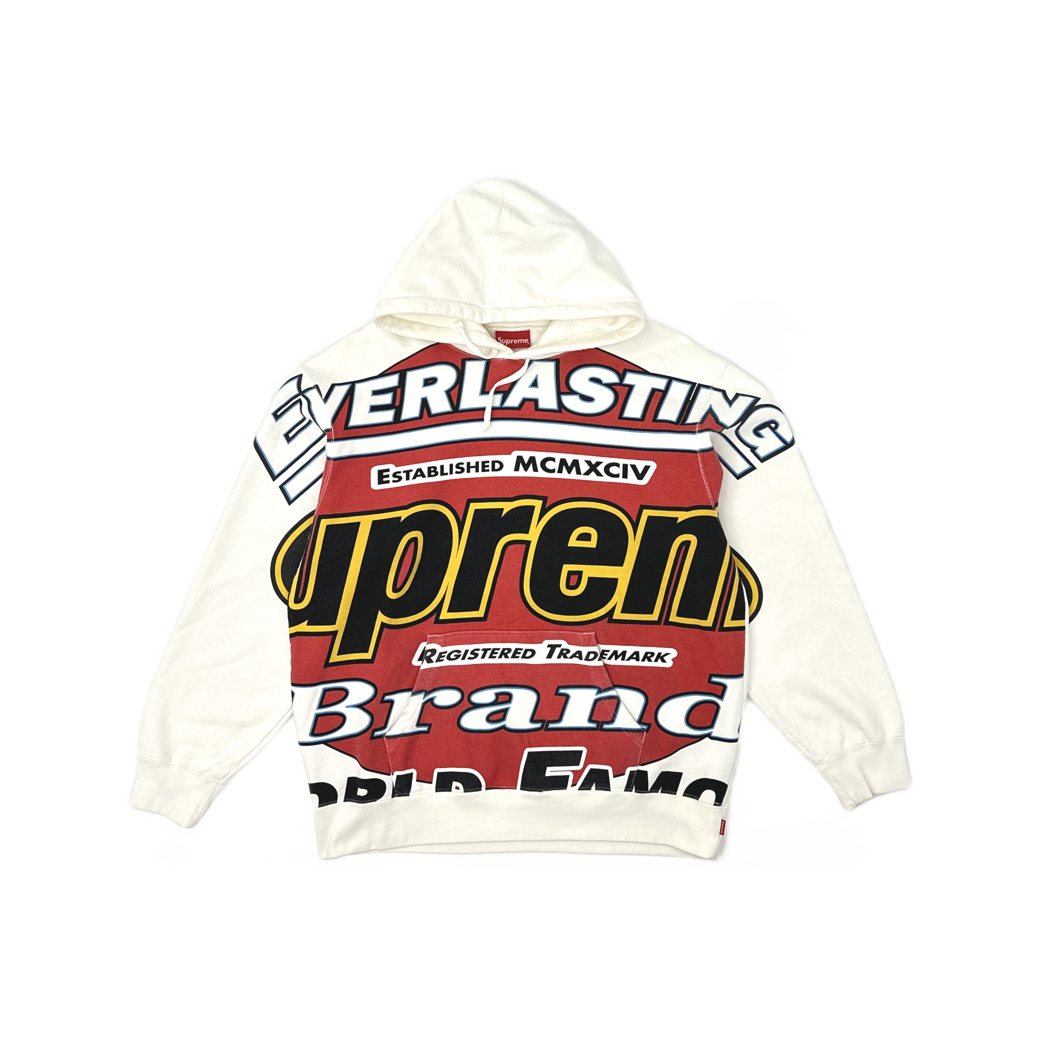 Supreme Supreme Everlasting Logo Hooded Sweatshirt Size L Size US L / EU 52-54 / 3 - 1 Thumbnail