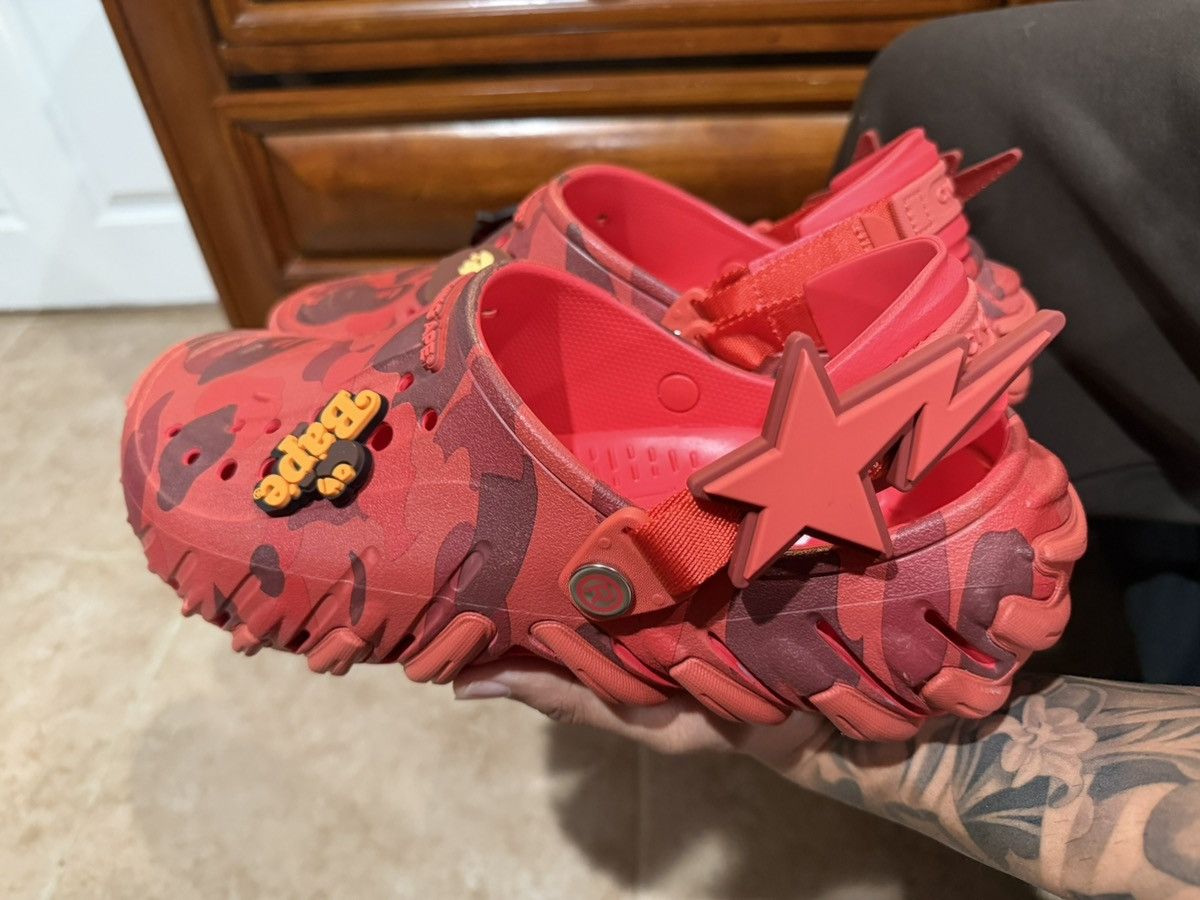Bape × Crocs Bape x Croc Echo *Brand New* Size US 8 / EU 41 - 1 Thumbnail