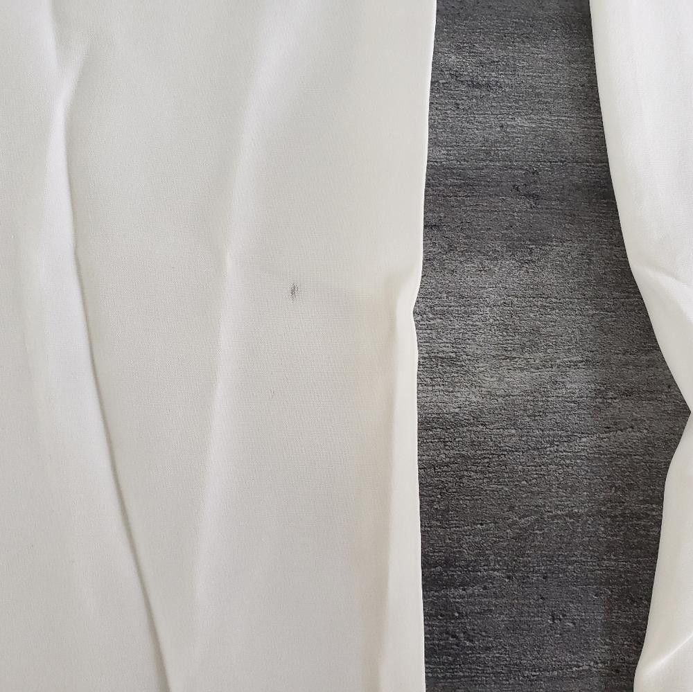 Designer White Classic UNIQ High Waisted Pant Size 28" / US 6 / IT 42 - 3 Thumbnail