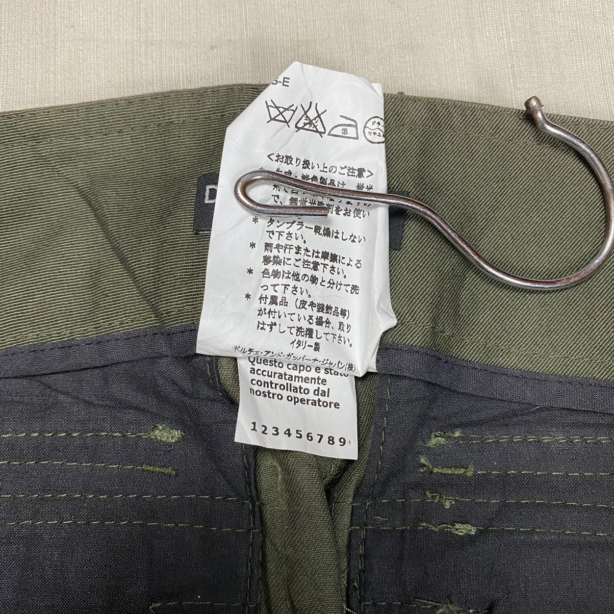 Dolce & Gabbana SS08 Dolce Gabbana Wire Bondage Design Cargo Pants Size US 32 / EU 48 - 9 Thumbnail