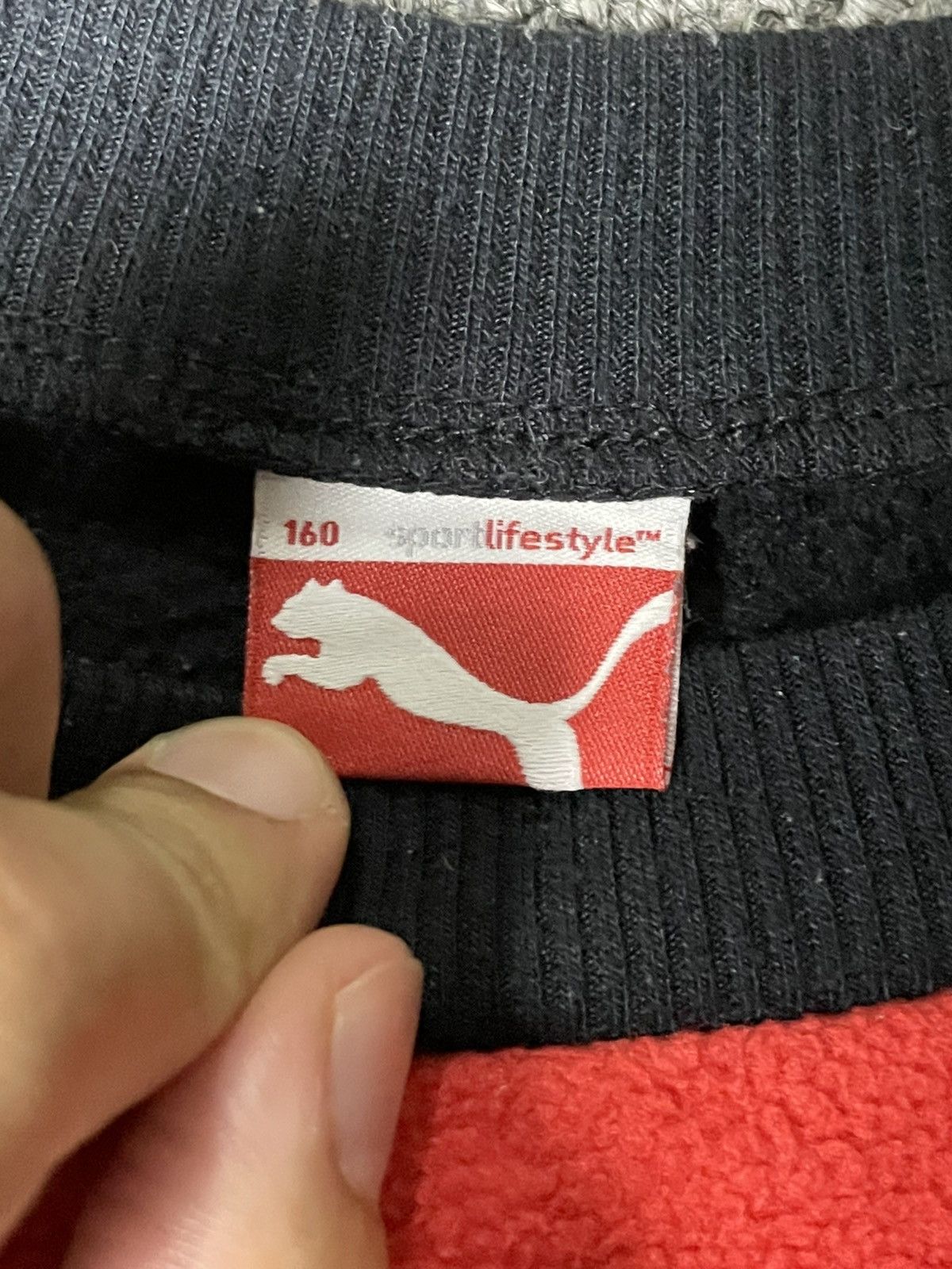 Puma × Vintage Puma Fleece Pullover Sweaters (40) Size US S / EU 44-46 / 1 - 3 Thumbnail