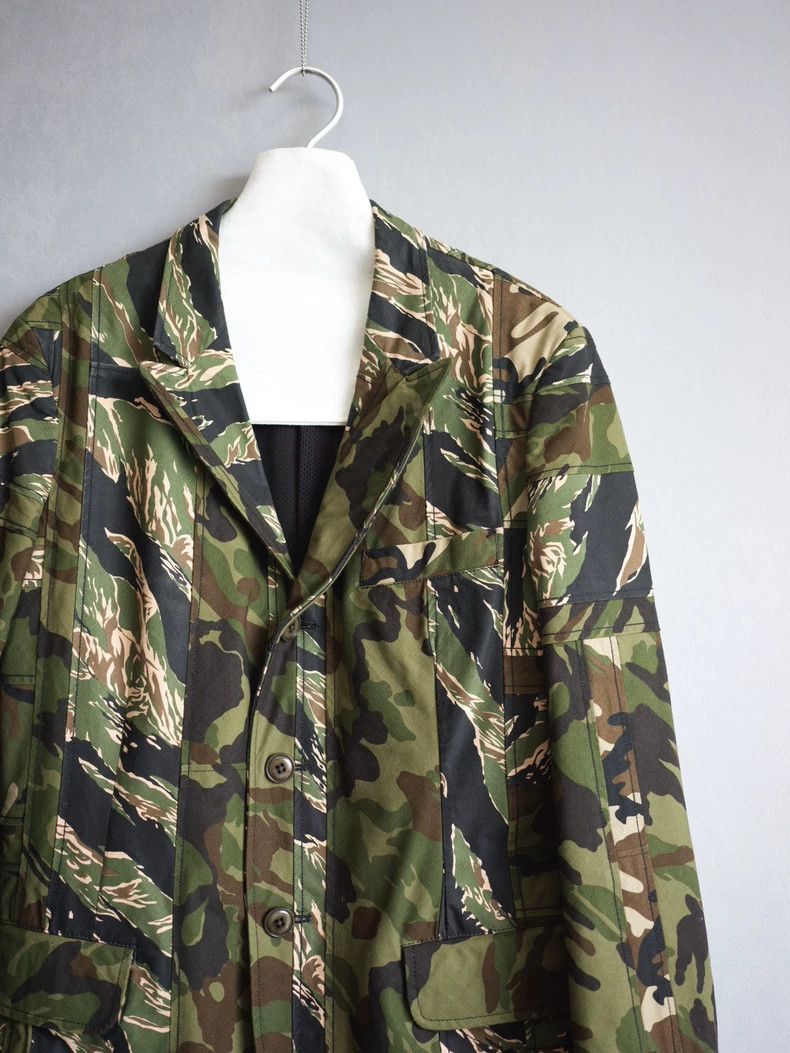Yohji Yamamoto Yohji Yamamoto 10 AW Camo Patchwork Jacket 2504-Nextarrow Size US M / EU 48-50 / 2 - 4 Thumbnail