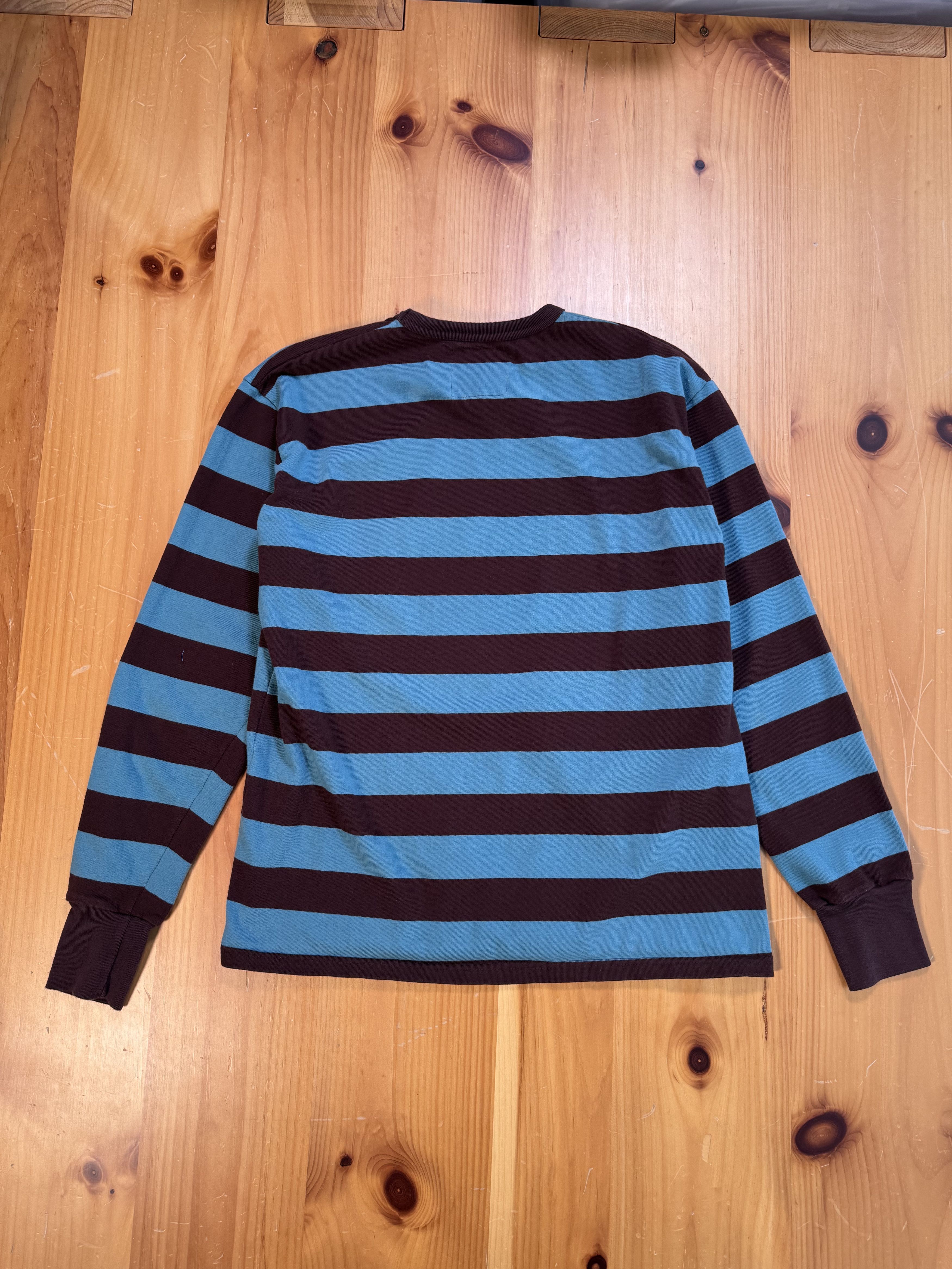 Undercover Undercover FW 2003 Stripe Long sleeve t shirt Size US XL / EU 56 / 4 - 5 Thumbnail