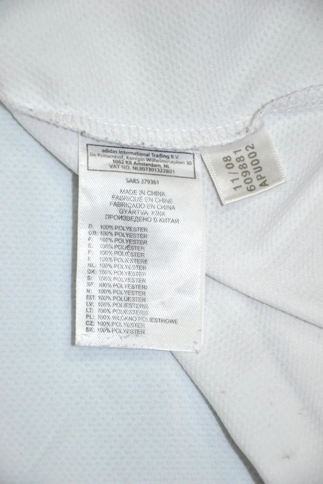 Adidas ROSENBORG 2008/2009 SHIRT JERSEY ADIDAS SIZE S ADULT Size US S / EU 44-46 / 1 - 9 Thumbnail