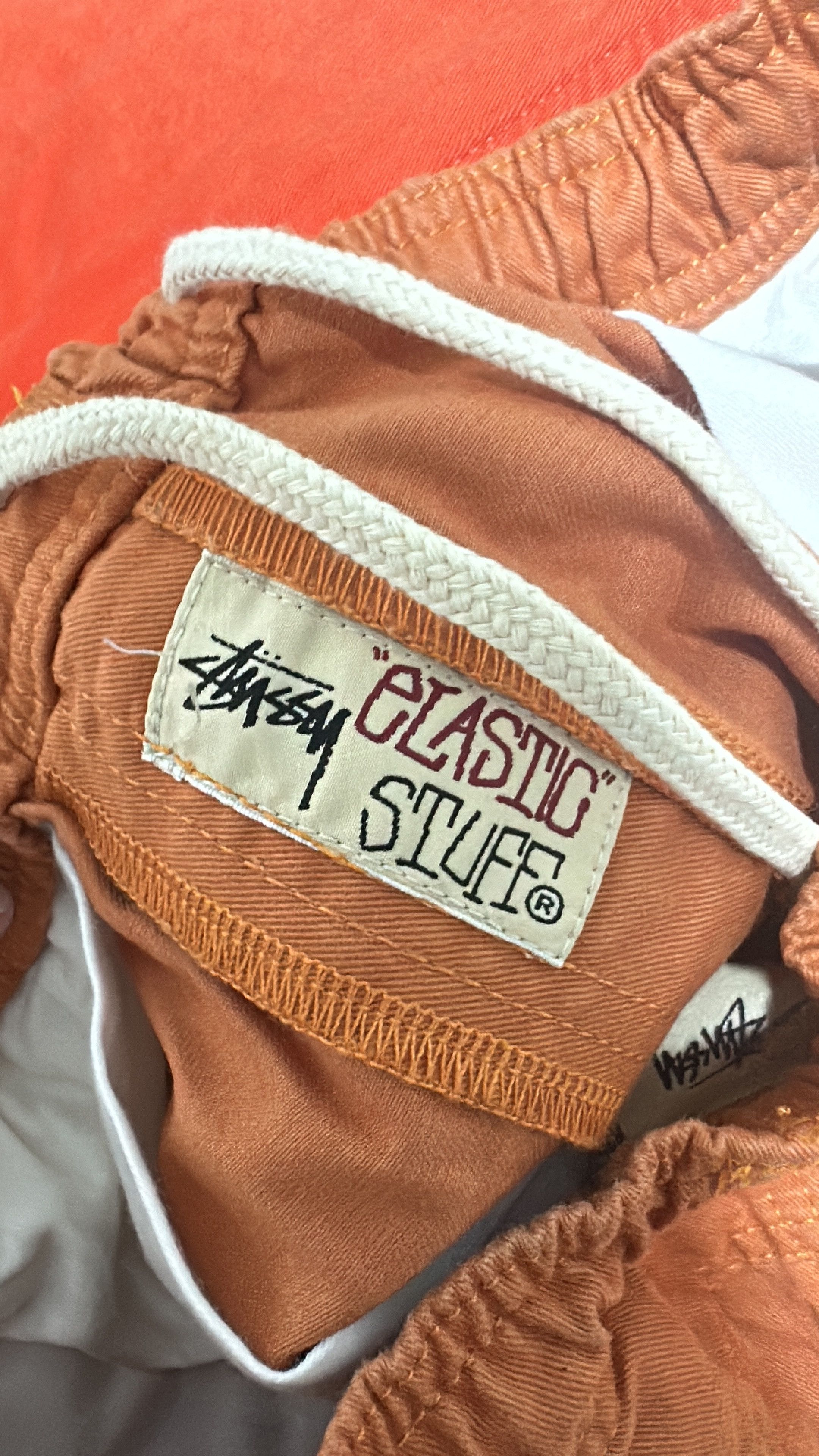 Stussy Stussy Beach Pant Orange Size Small Size US 30 / EU 46 - 6 Thumbnail