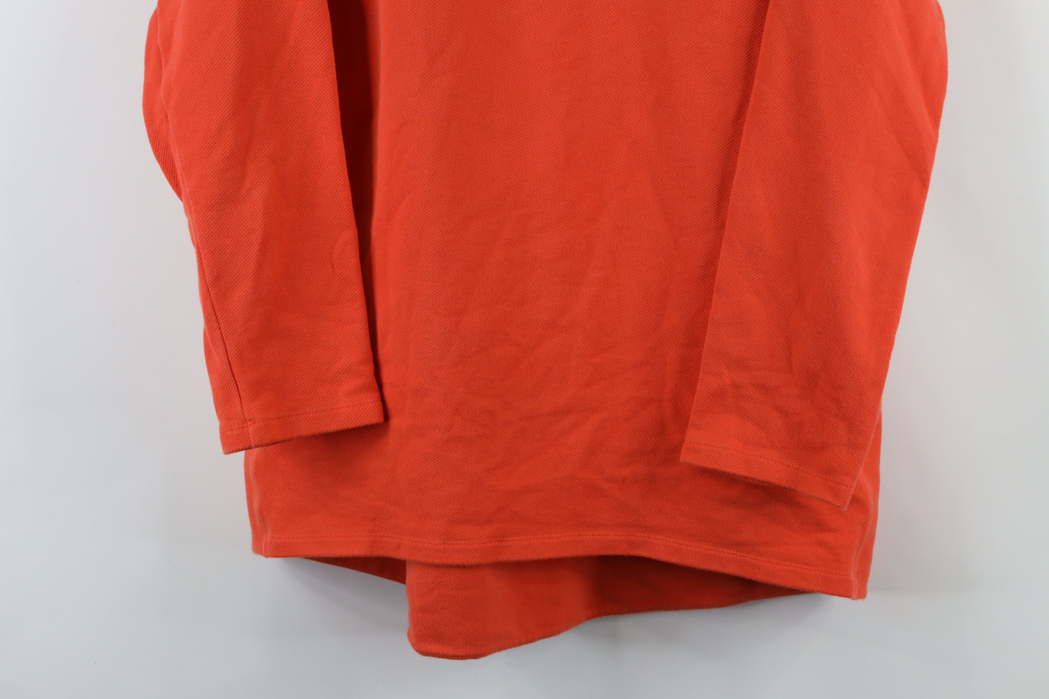 Eileen Fisher × Vintage Eileen Fisher Stretch Organic Cotton Sweater Orange Size M / US 6-8 / IT 42-44 - 3 Thumbnail