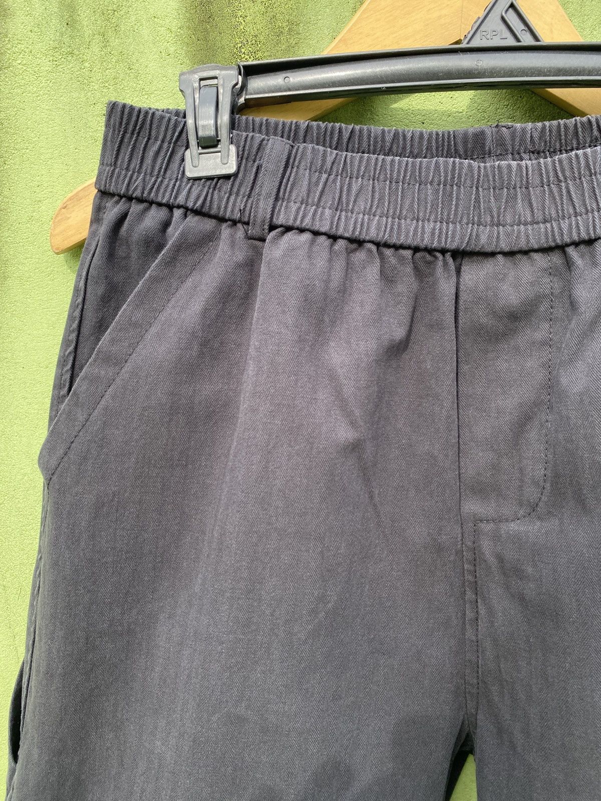 Japanese Brand Japanese Work Style Utility Shorts Elastic Waist Dark Grey Size US 38 / EU 54 - 3 Thumbnail